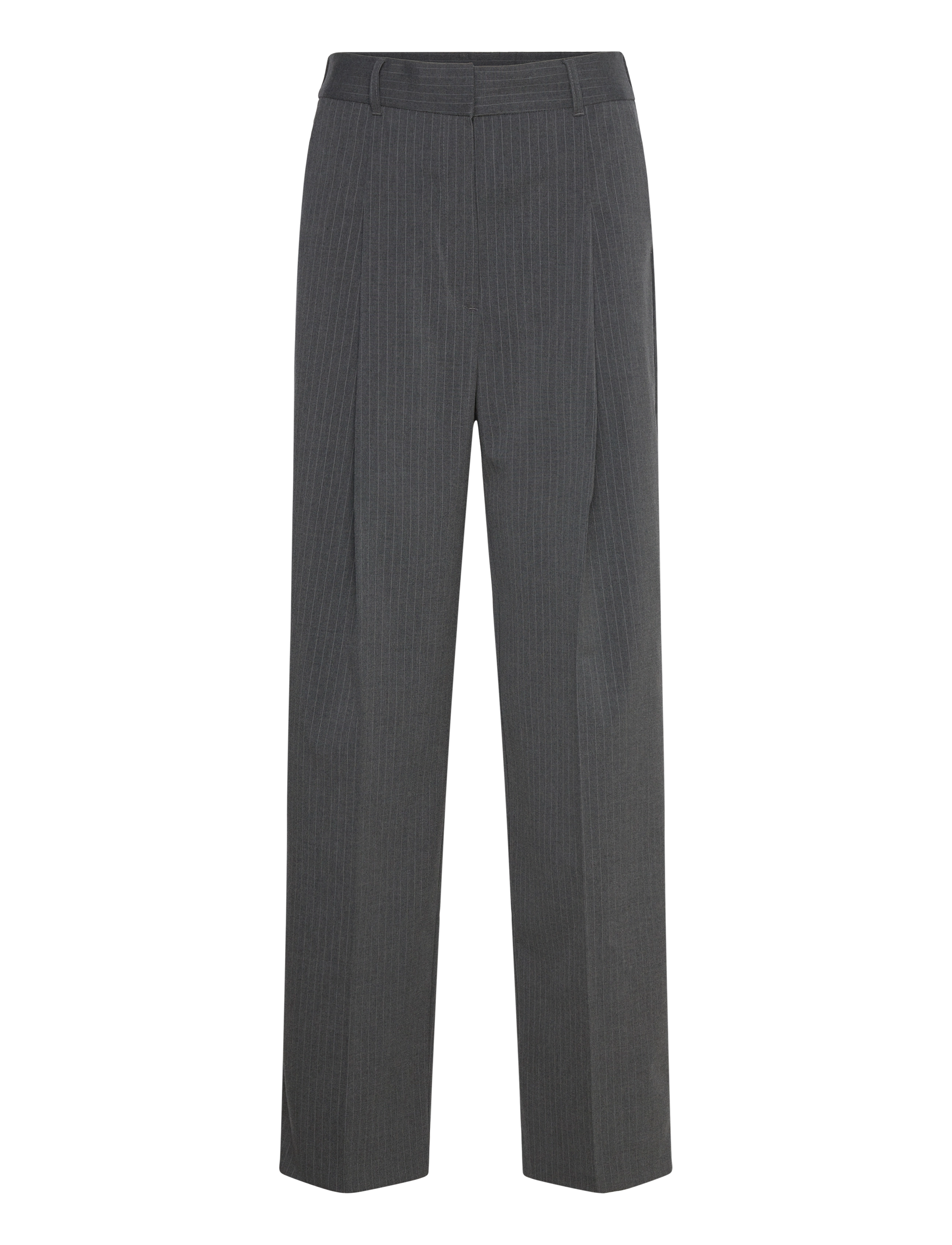 GREY PINSTRIPE