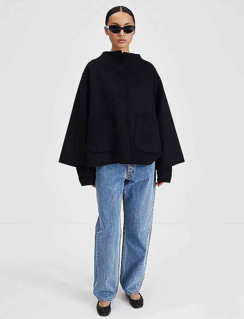 Stylein - TRITSIS W POCKETS JACKET - uldjakker - black - 0