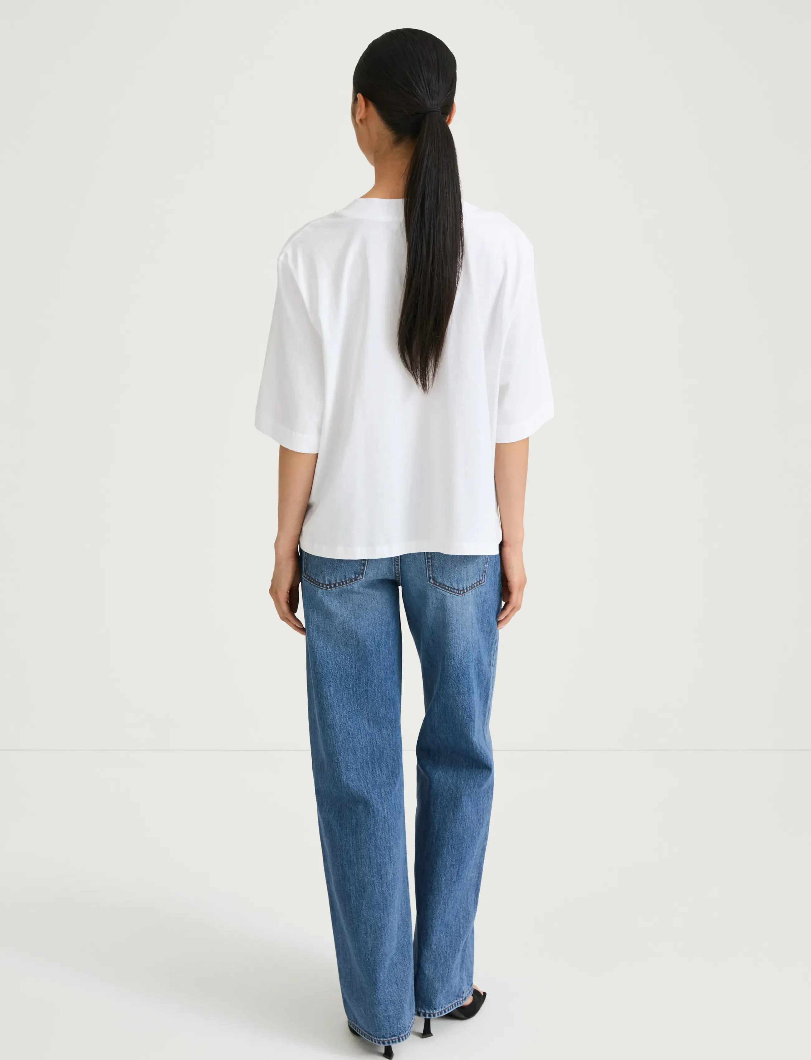Stylein - JOYCE T-SHIRT - t-shirts & tops - white - 4
