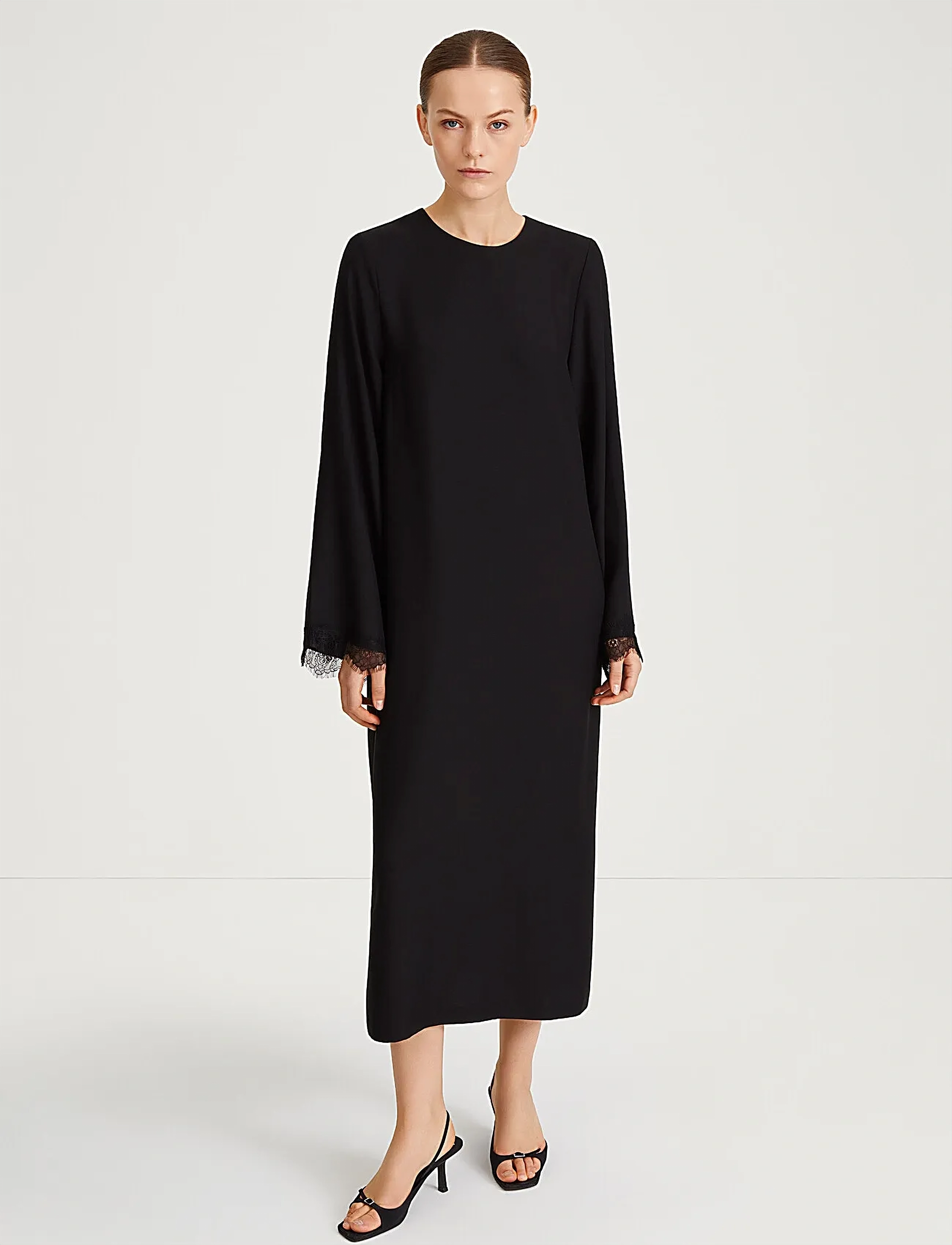 Stylein MARGO DRESS - Kjoler - BLACK / black