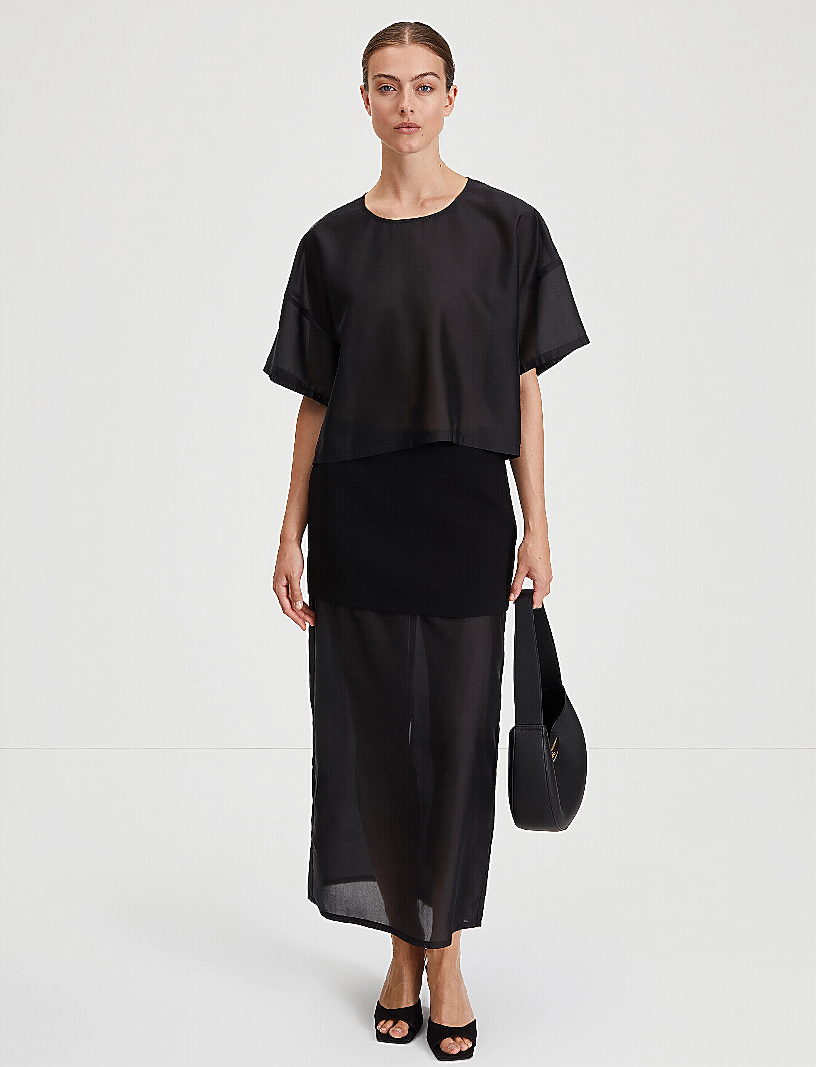 Stylein Bardi Skirt, XS, Black, Nederdele > Maxi Nederdele, Dame