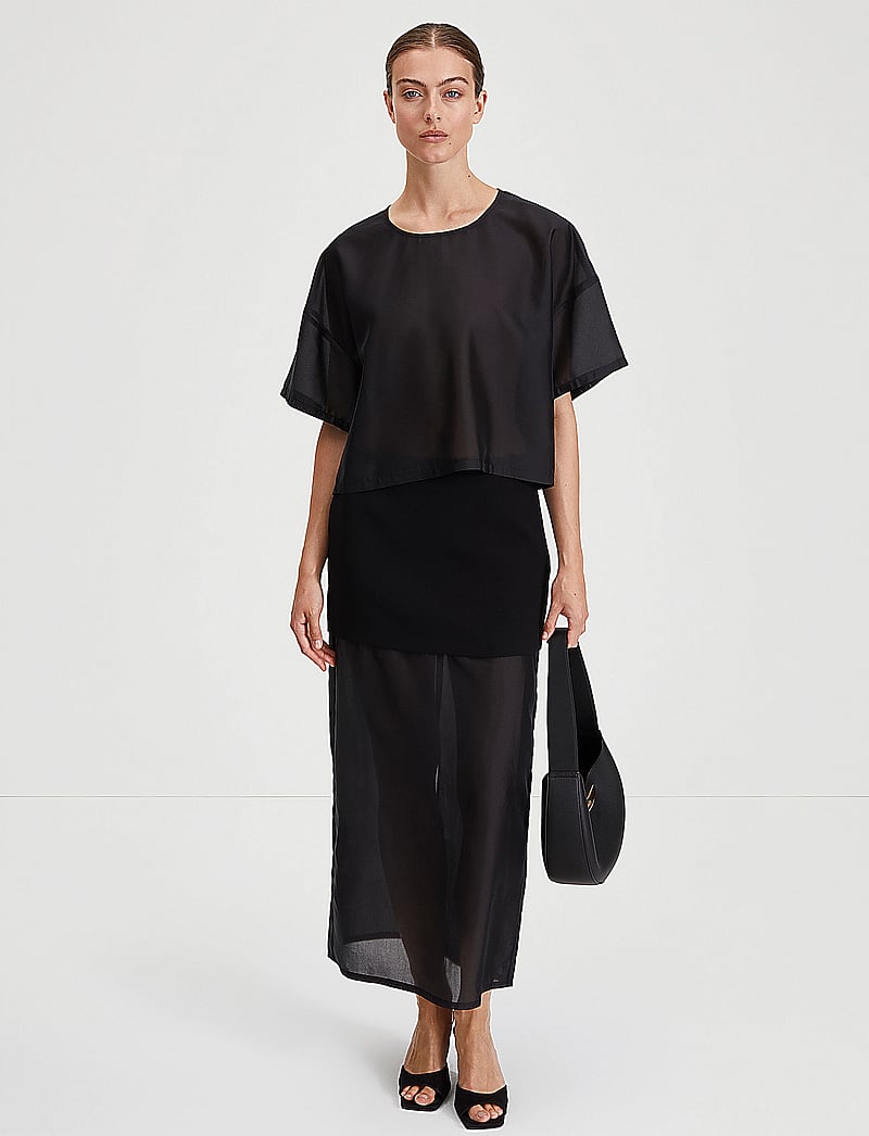 Stylein - BARDI SKIRT - maxi röcke - black - 0