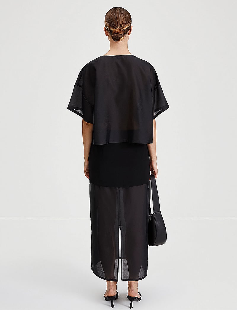 Stylein - BARDI SKIRT - maxi röcke - black - 4