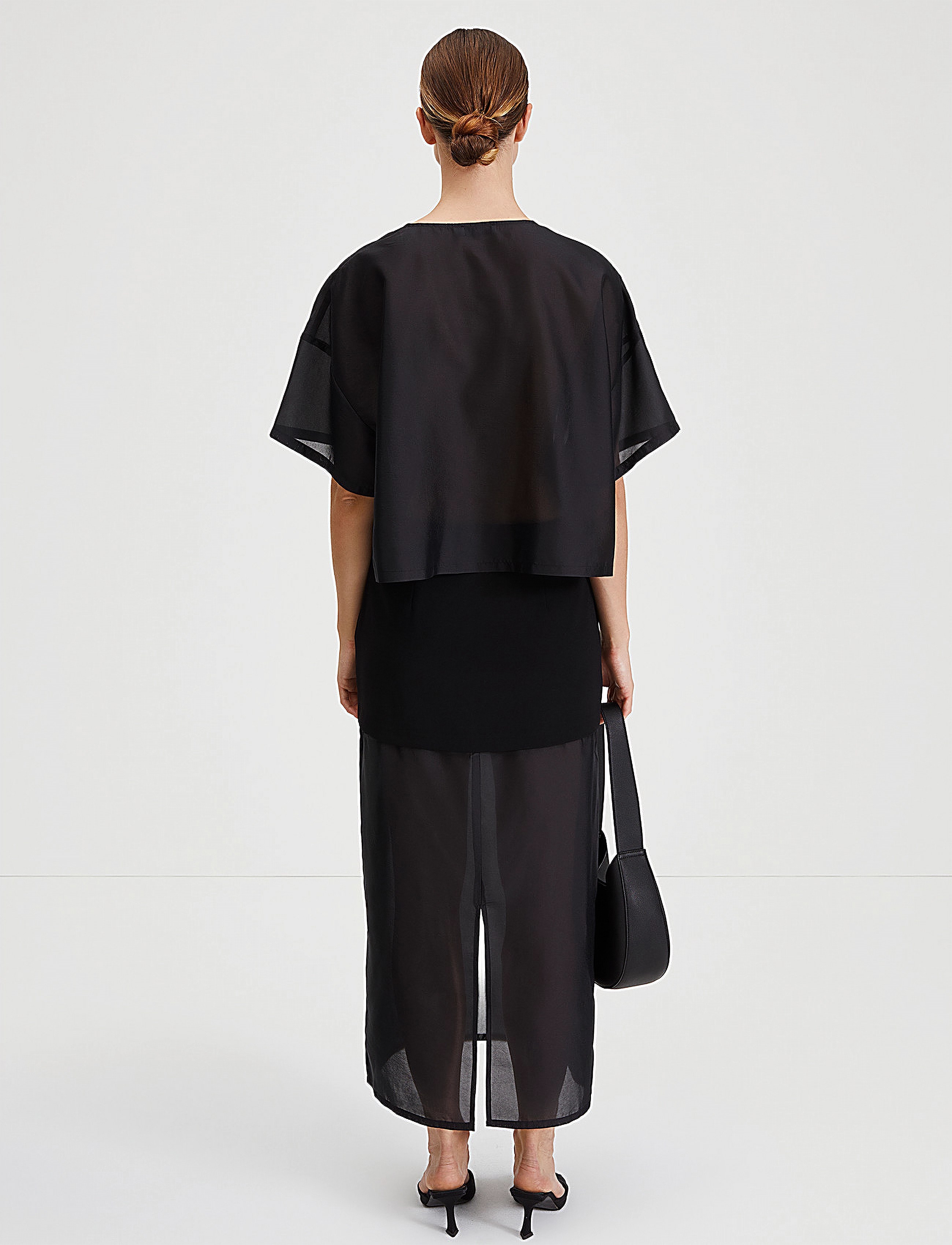 Stylein - BARDI SKIRT - maxi röcke - black - 4