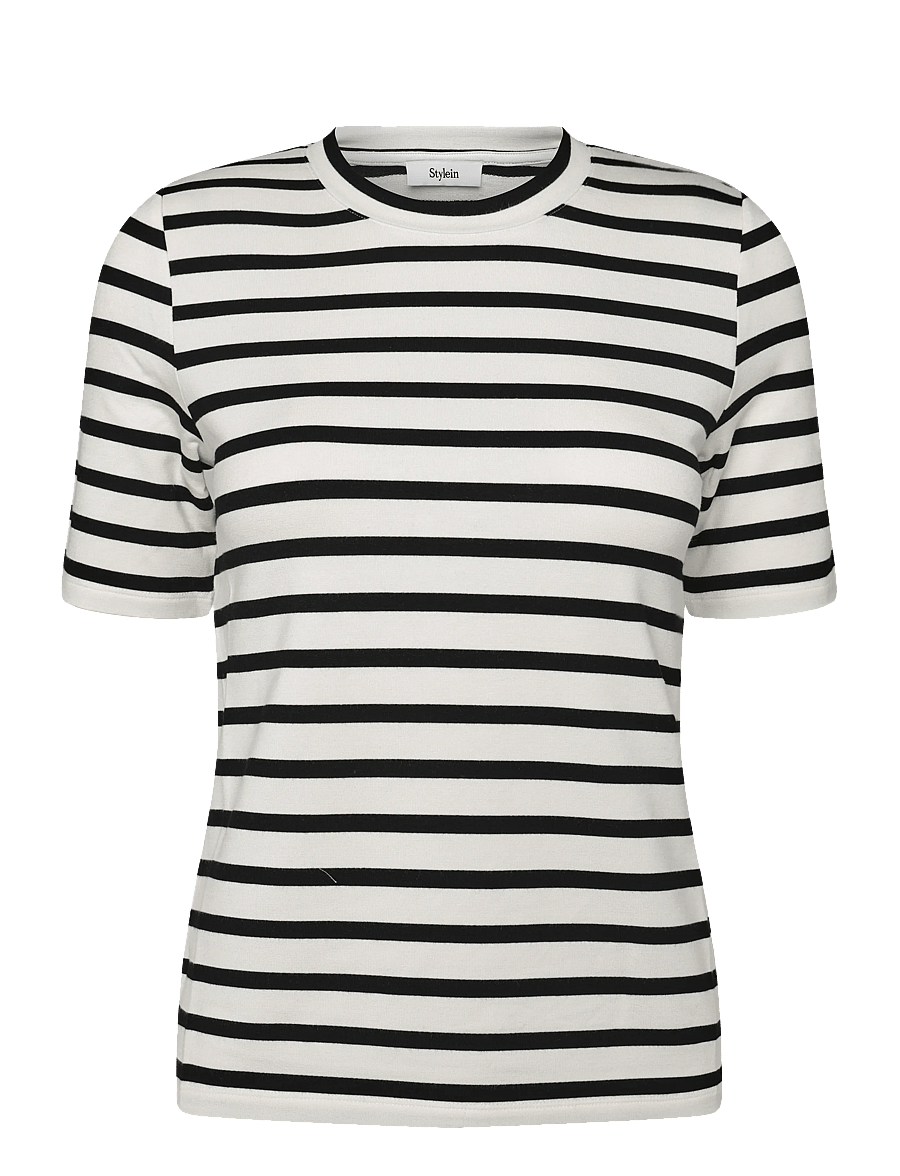 Stylein - CHAMBERS TOP - t-shirts - white w stripes - 0