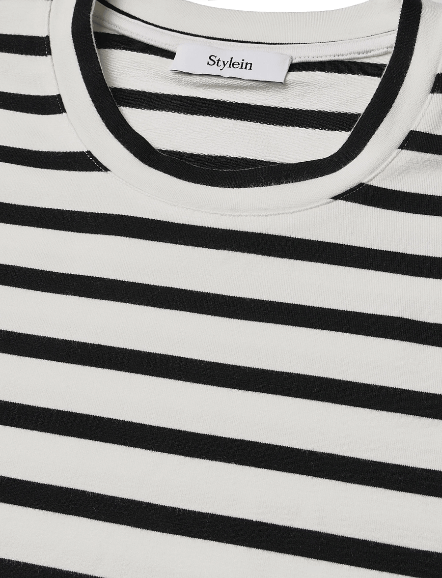 Stylein - CHAMBERS TOP - t-shirts - white w stripes - 2