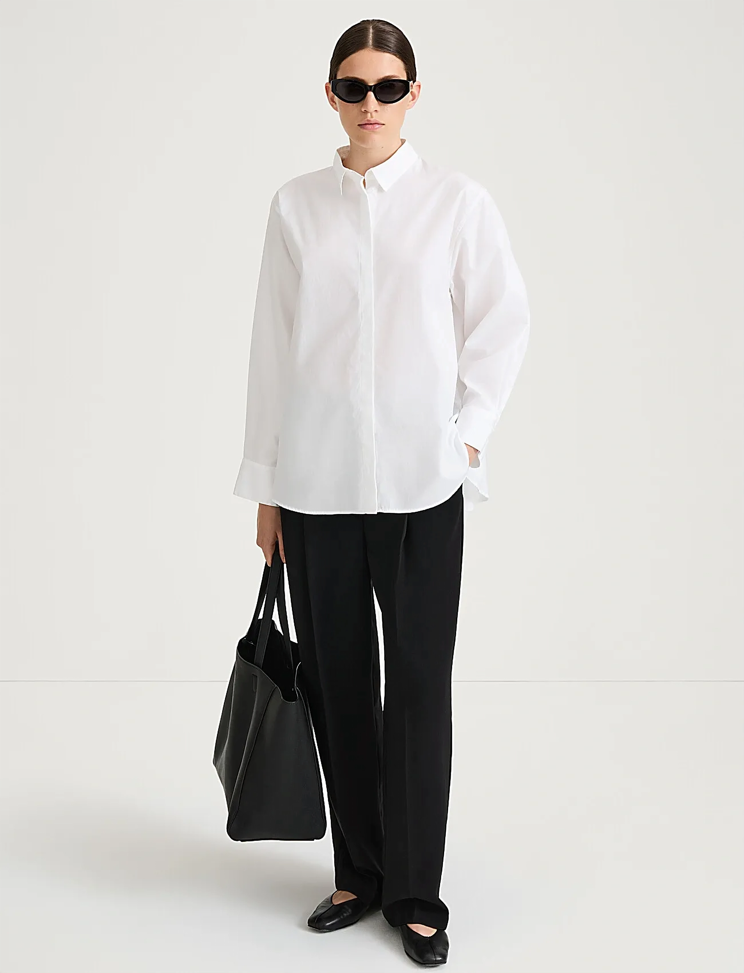 Stylein Janis Shirt, M, Shirts, Weiß - Long-sleeved, Frauen