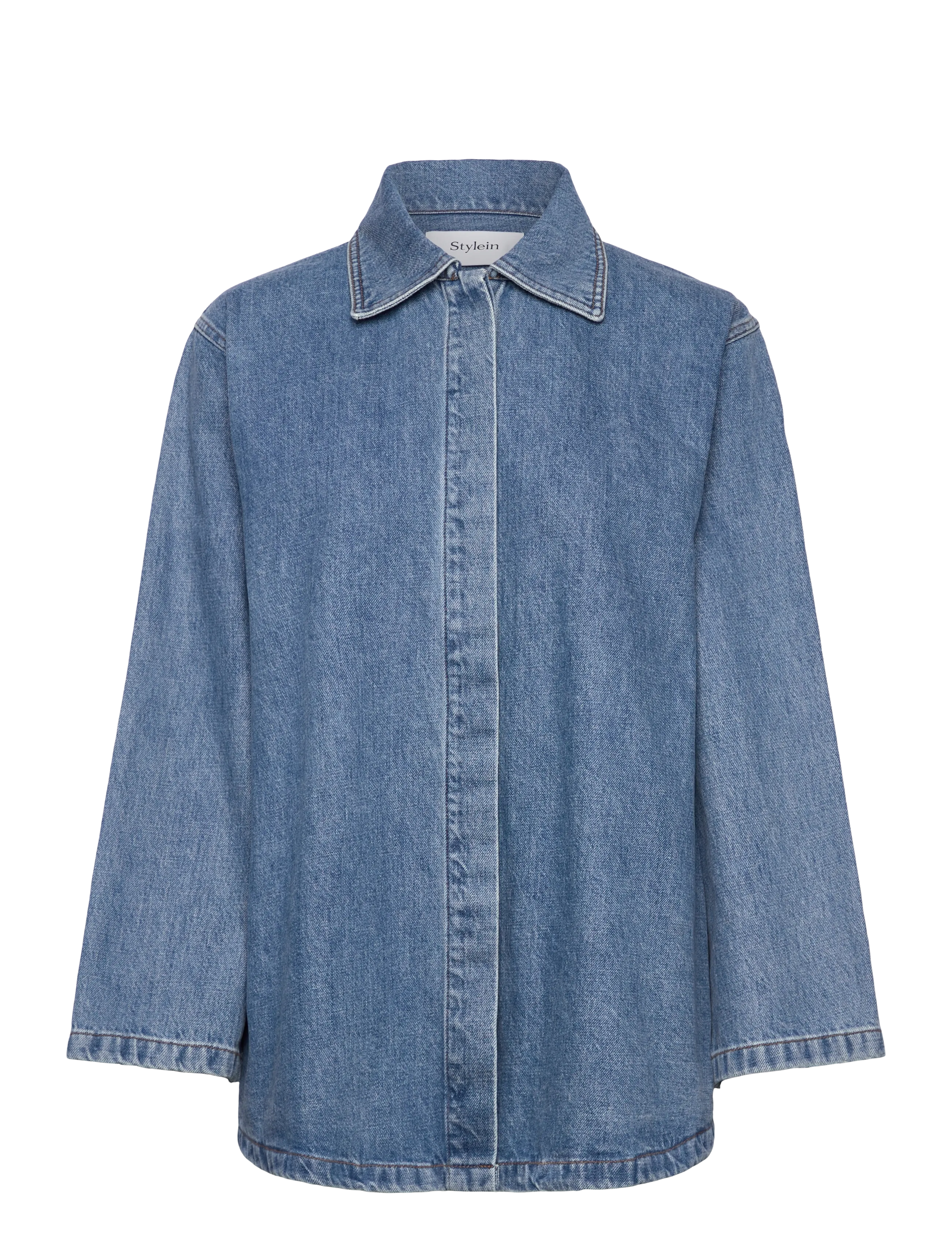 KAREN DENIM JACKET - VINTAGE BLUE