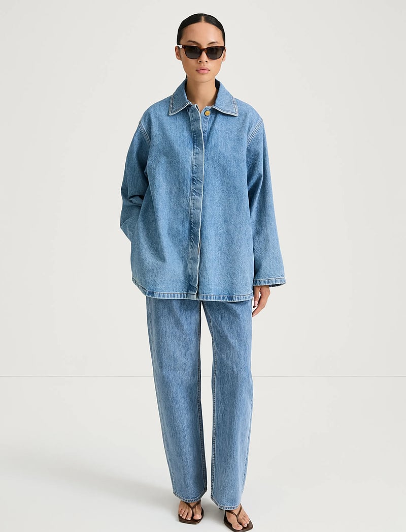 Stylein - KAREN DENIM JACKET - jeansjackor - vintage blue - 0