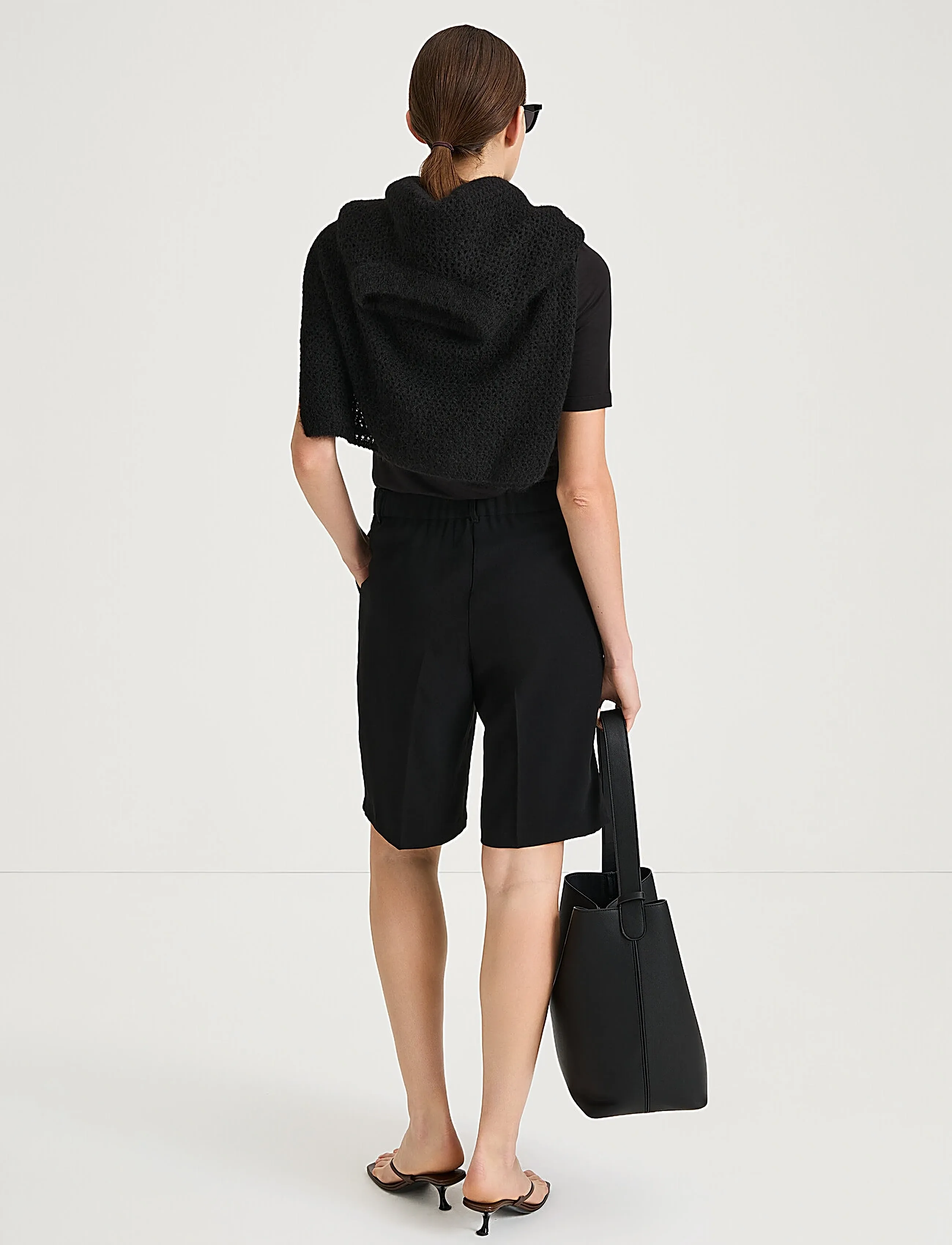 Stylein - BORE SHORTS - bermuda püksid - black - 4