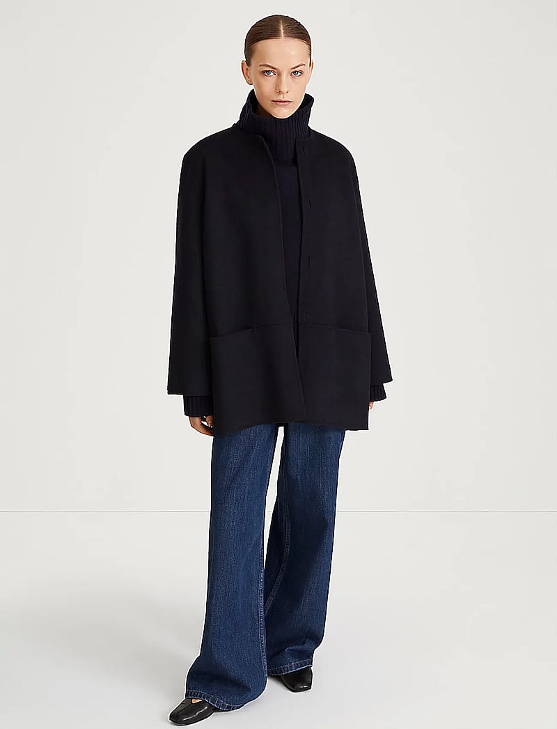 Stylein - TARA COAT - ullkappor - midnight - 0