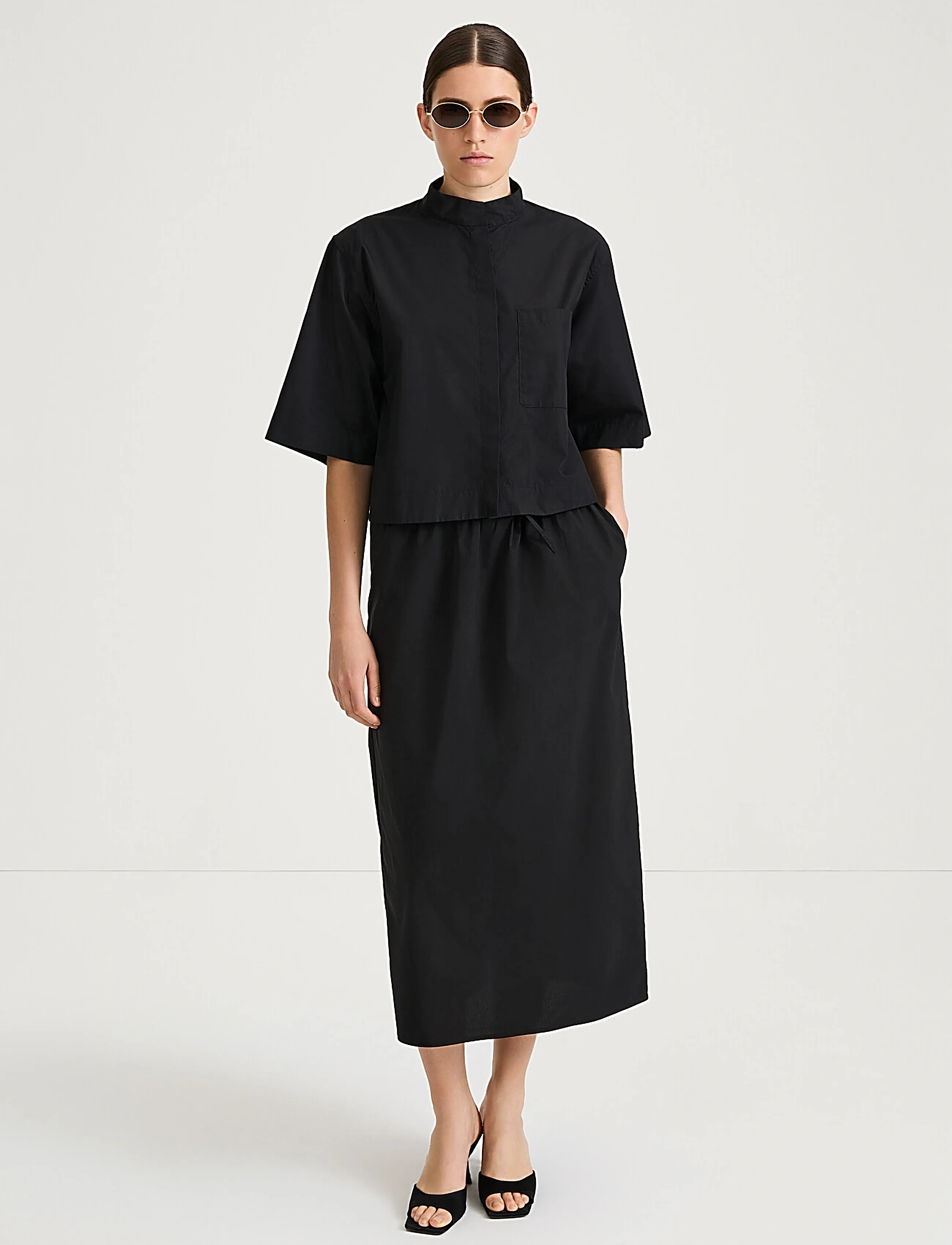 Stylein JENESSA SHIRT - Stylein - BLACK / black