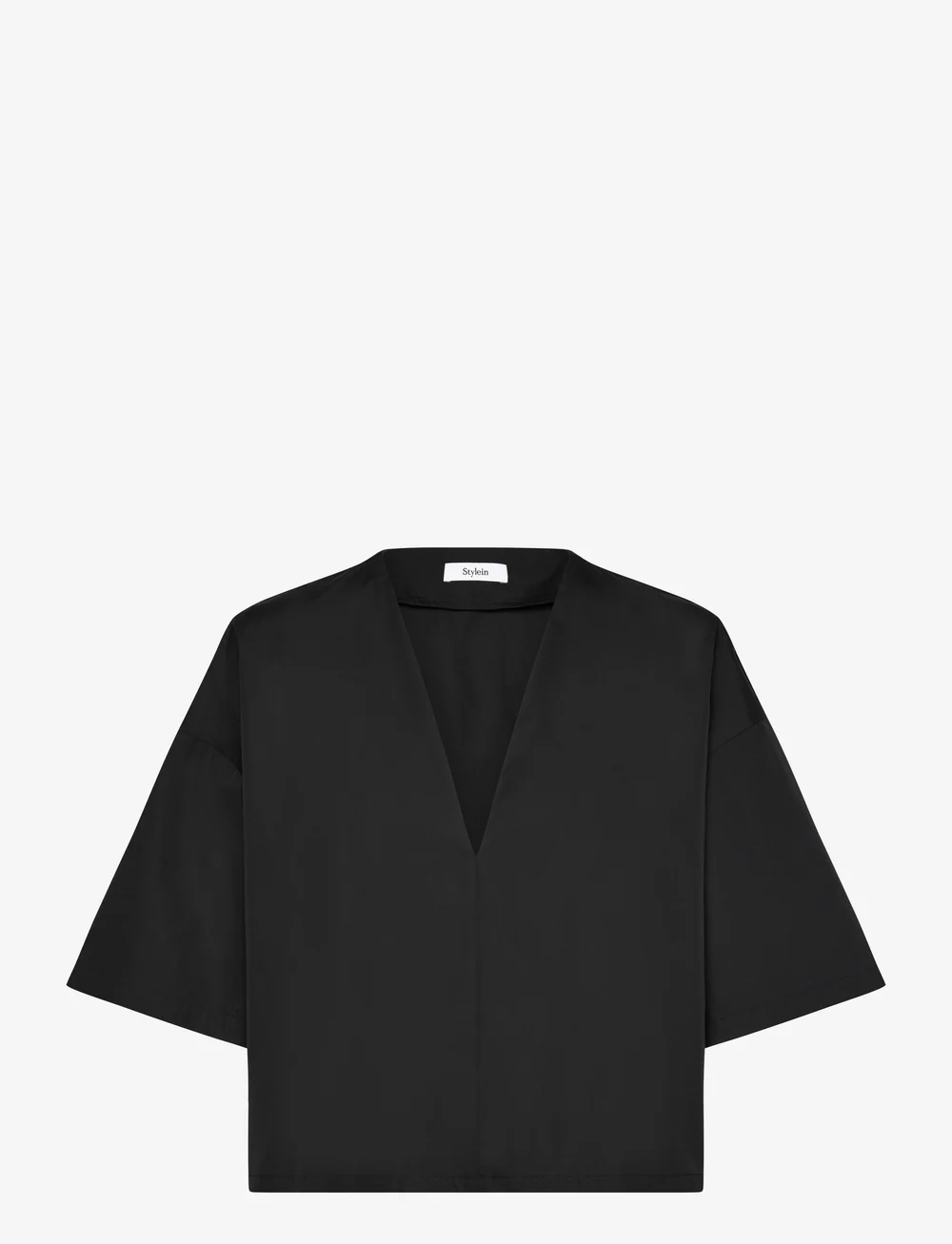 Stylein - JULIANNA BLOUSE - kurzämlige blusen - black - 1