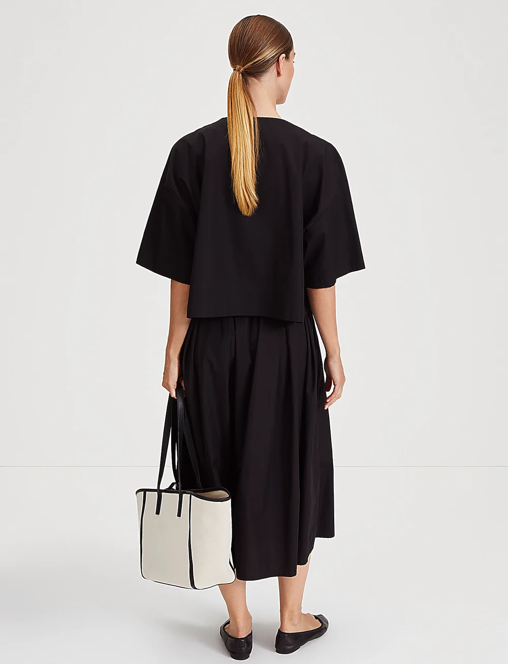 Stylein - JULIANNA BLOUSE - kurzämlige blusen - black - 4