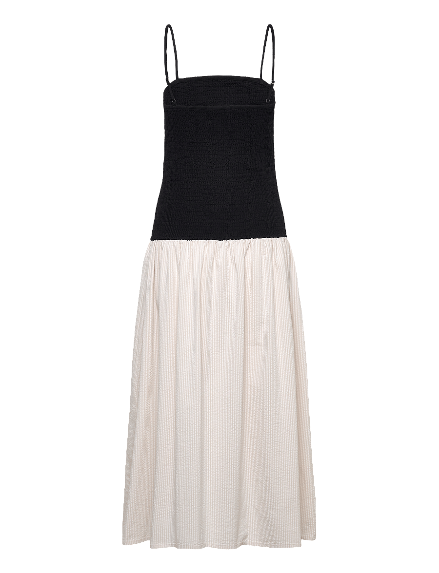 Stylein - MARTELLI DRESS - black / beige stripe - 2