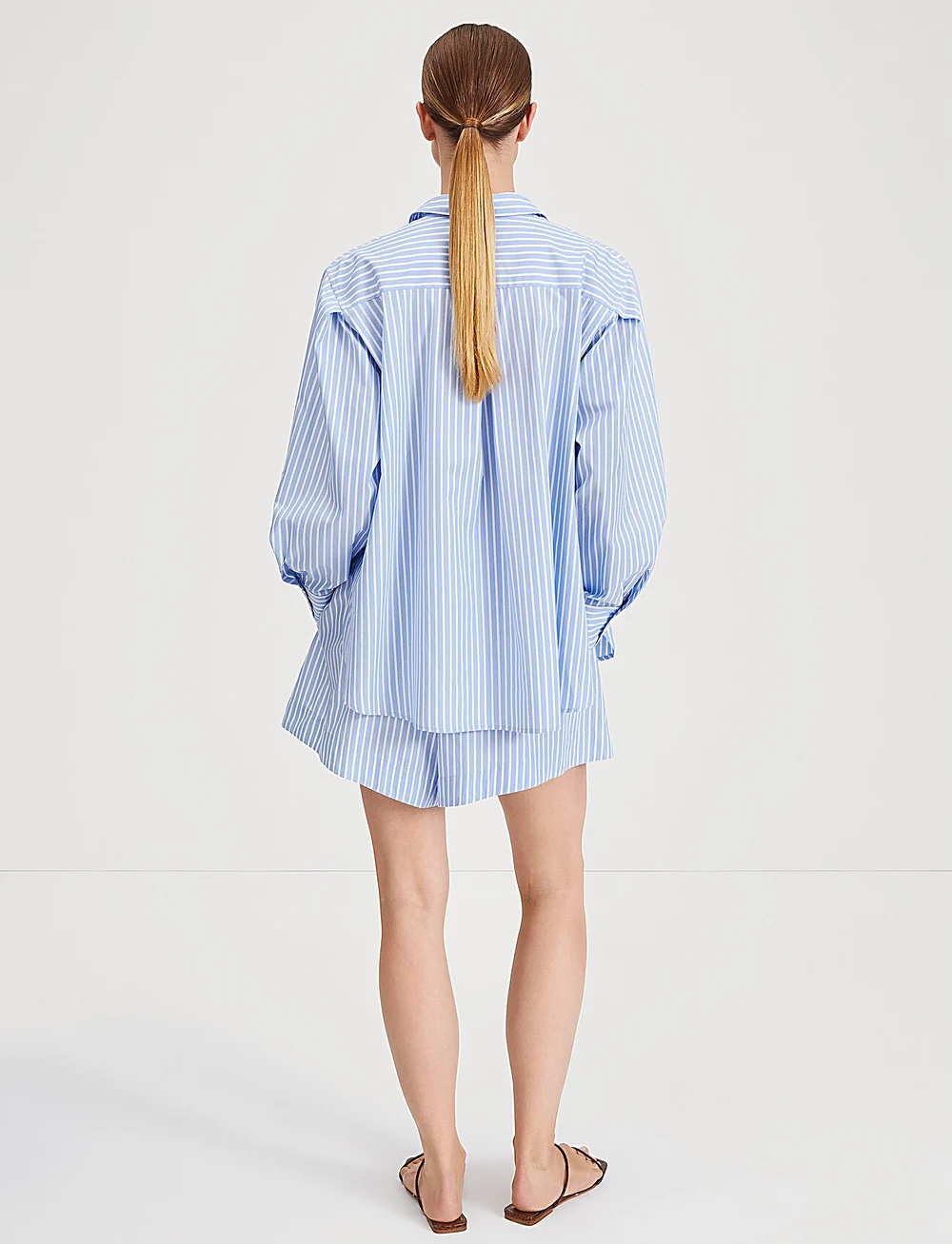 Stylein - JOJO SHORTS - casual shorts - blue/white stripe - 4