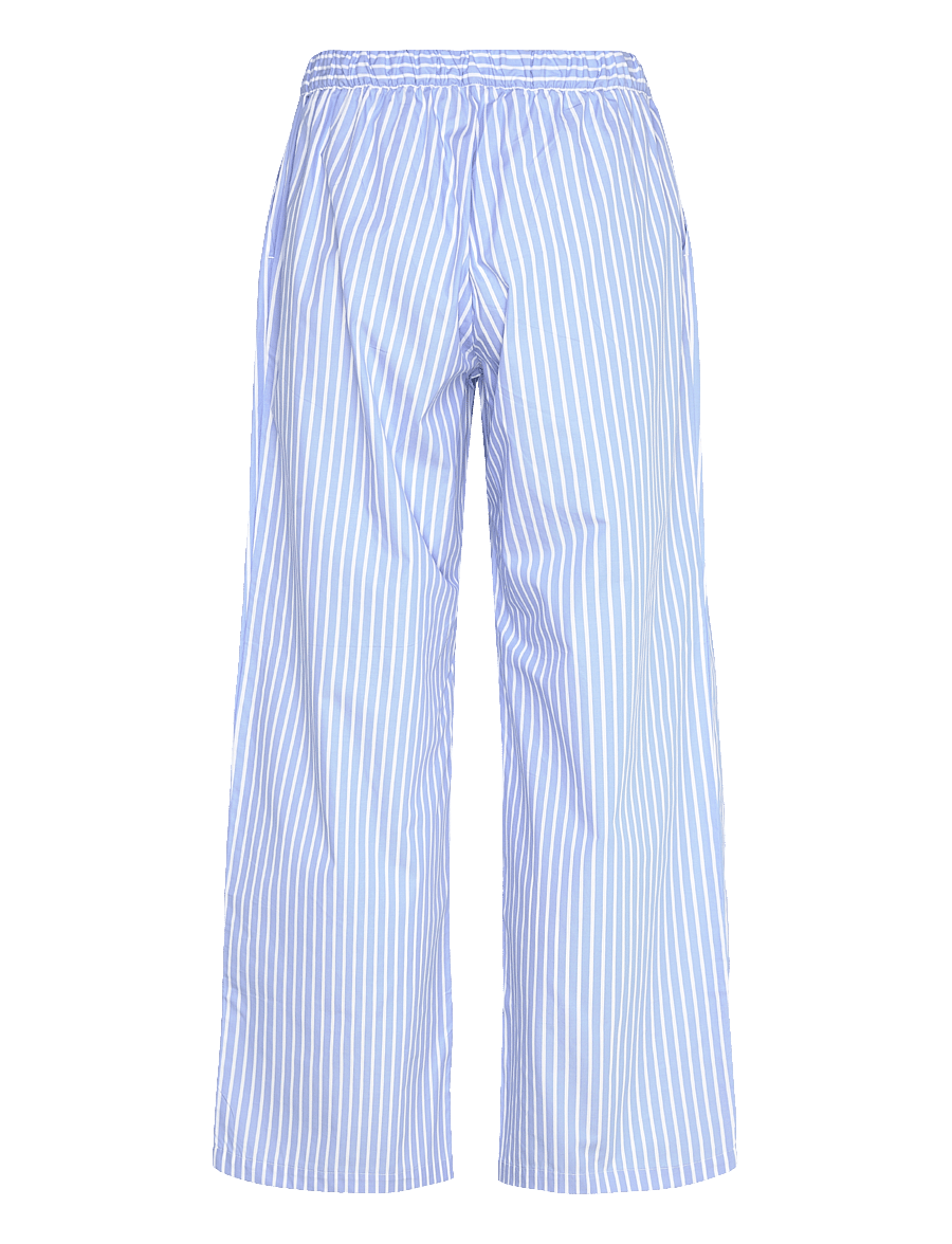 Stylein - JESSIE TROUSERS - bukser med brede ben - blue/white stripe - 2