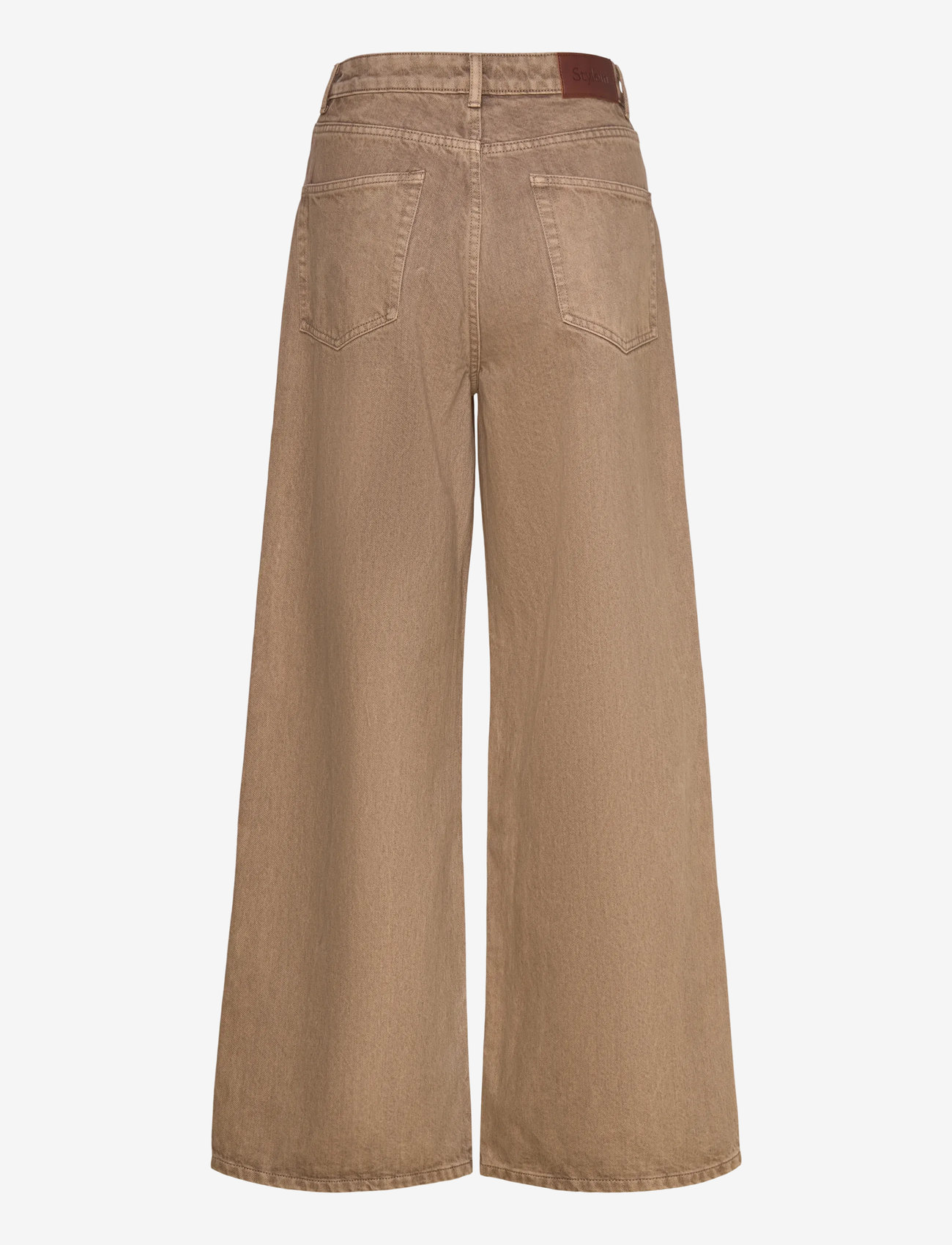 Stylein - KAYNE DENIM TROUSERS - wide leg jeans - brown - 2