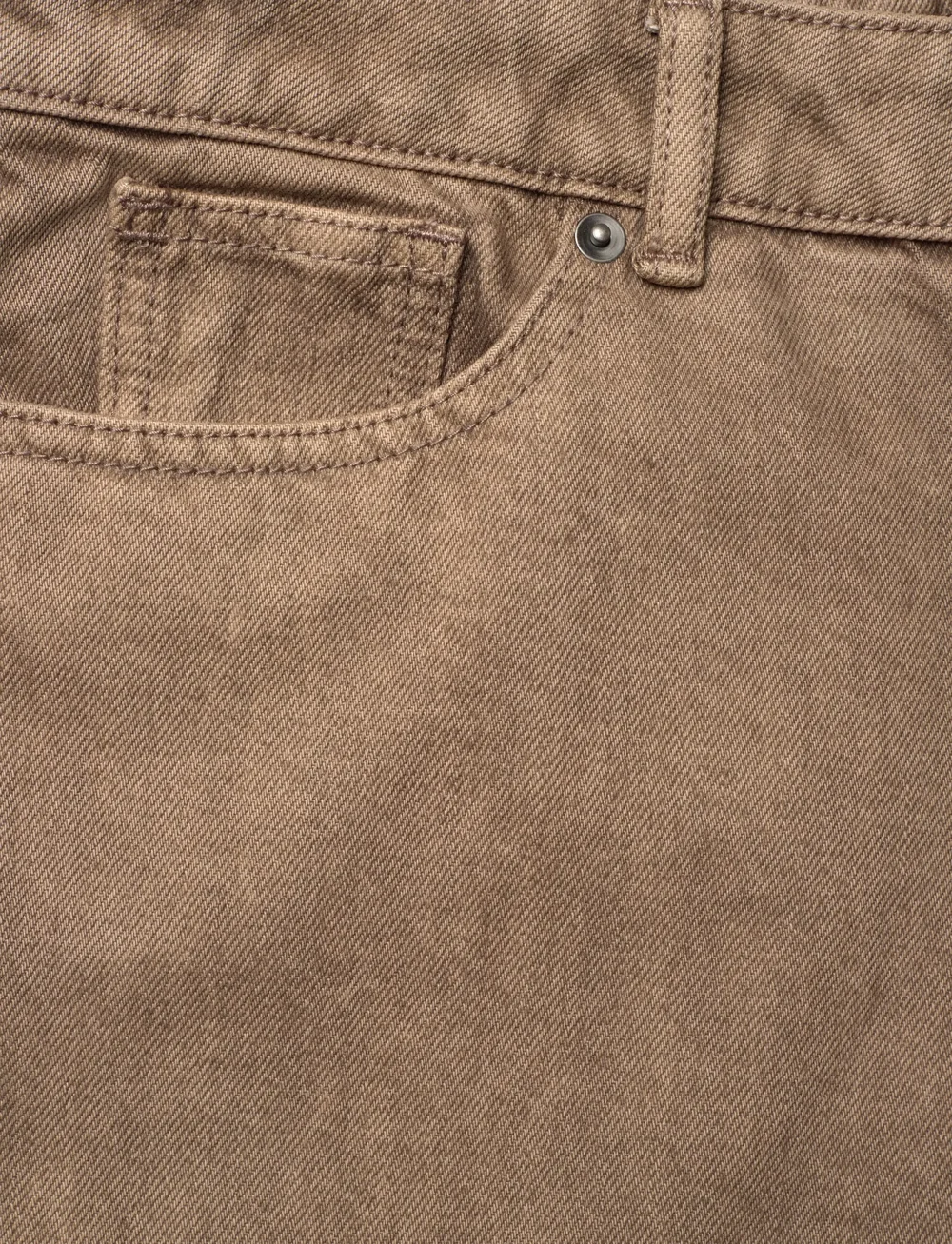 Stylein - KAYNE DENIM TROUSERS - hosen mit weitem bein - brown - 5