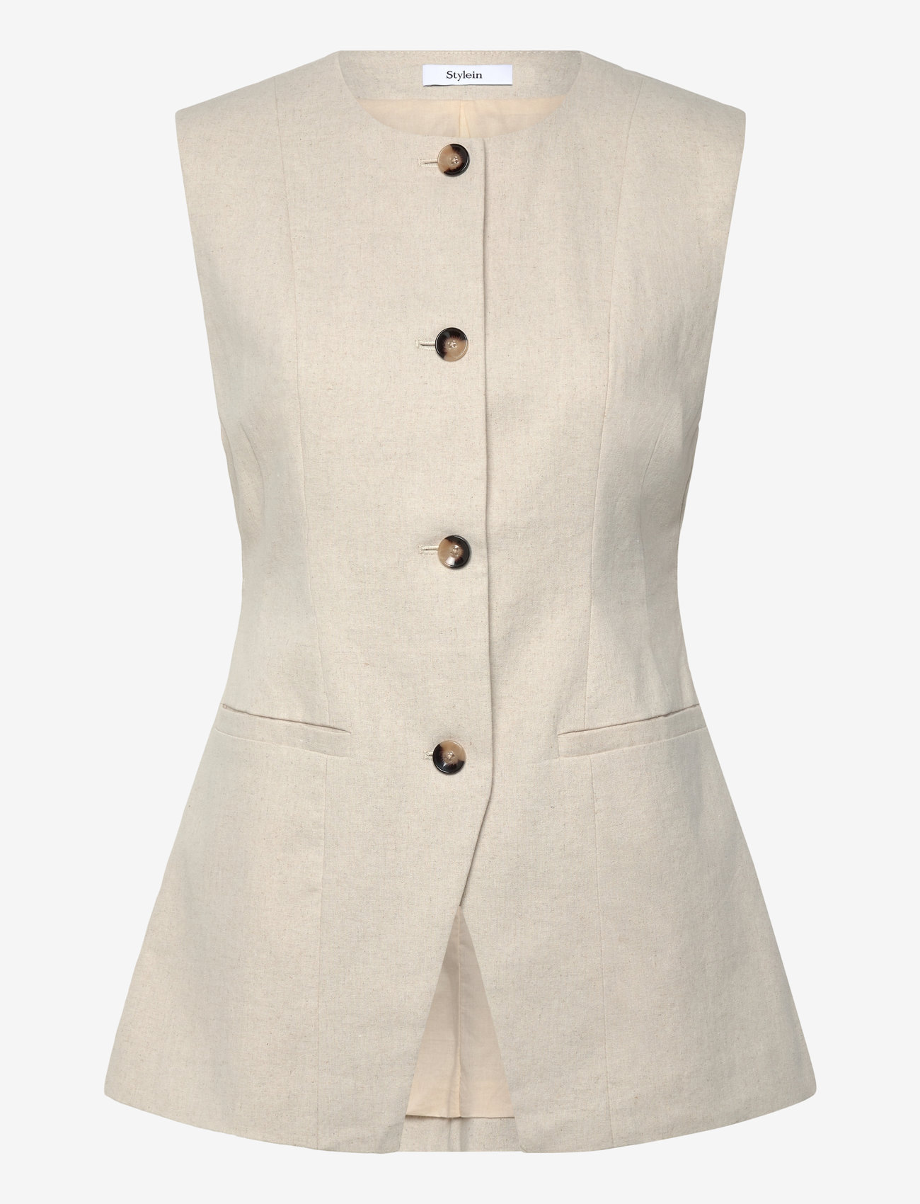 Stylein - SIRELLA VEST - raw linen - 1