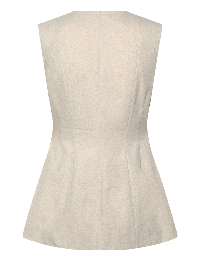 Stylein - SIRELLA VEST - Ülikonna vestid - raw linen - 2