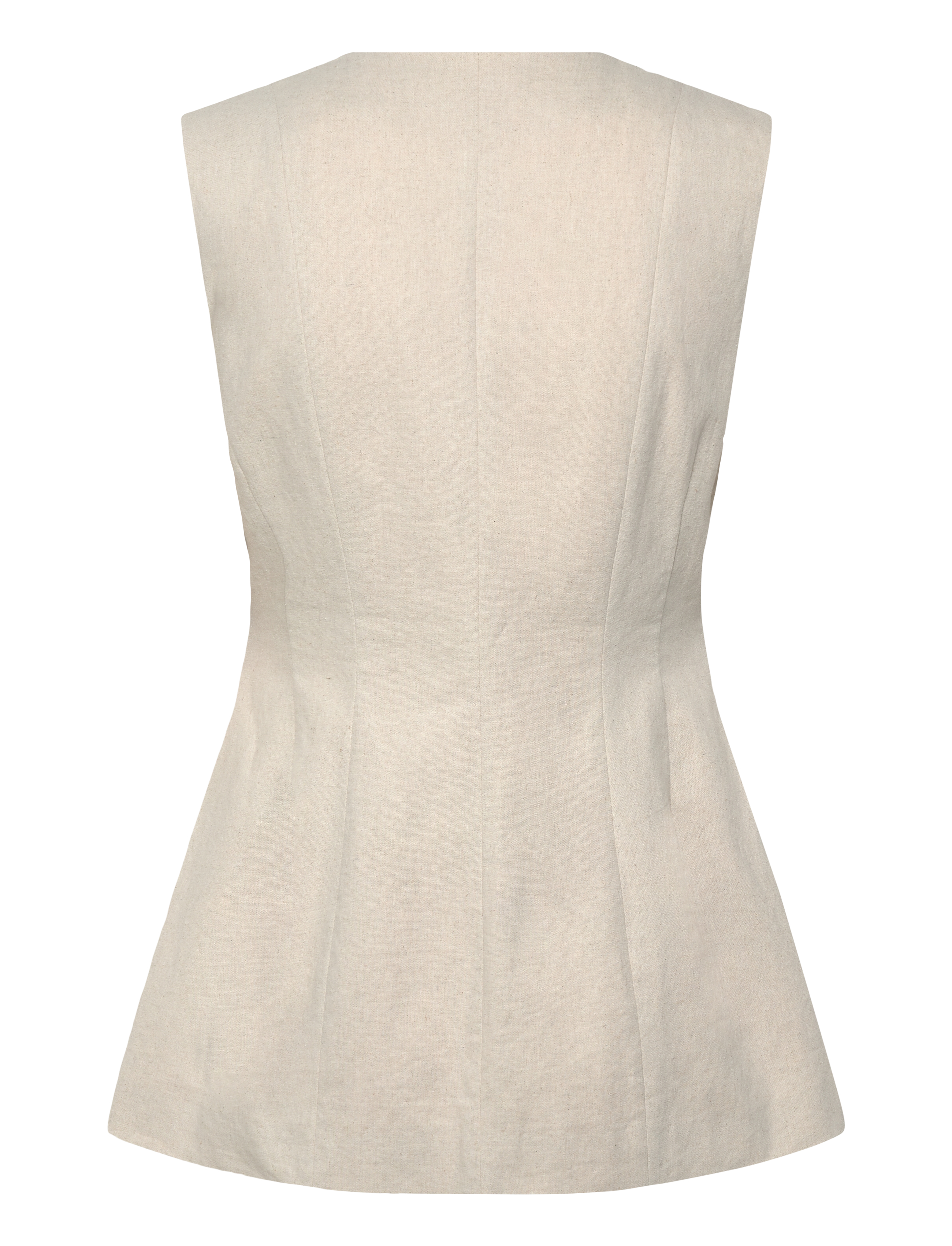 Stylein - SIRELLA VEST - raw linen - 2