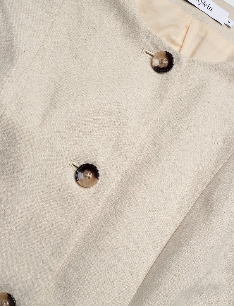 Stylein - SIRELLA VEST - Ülikonna vestid - raw linen - 5