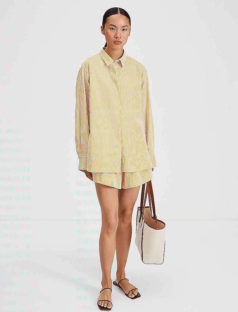 Stylein - JOJO SHORTS - casual shorts - yellow stripe - 0