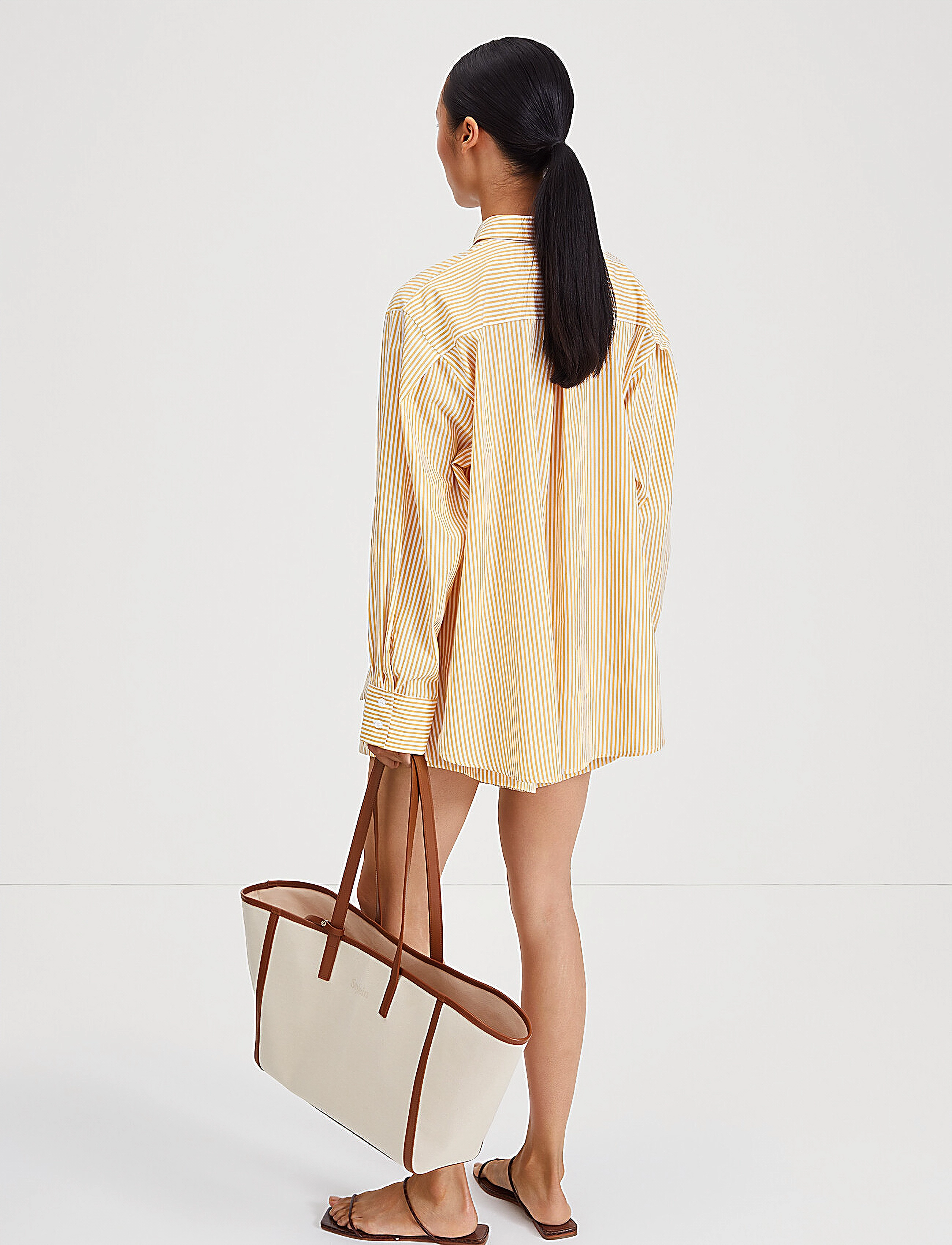 Stylein - JOJO SHORTS - yellow stripe - 4