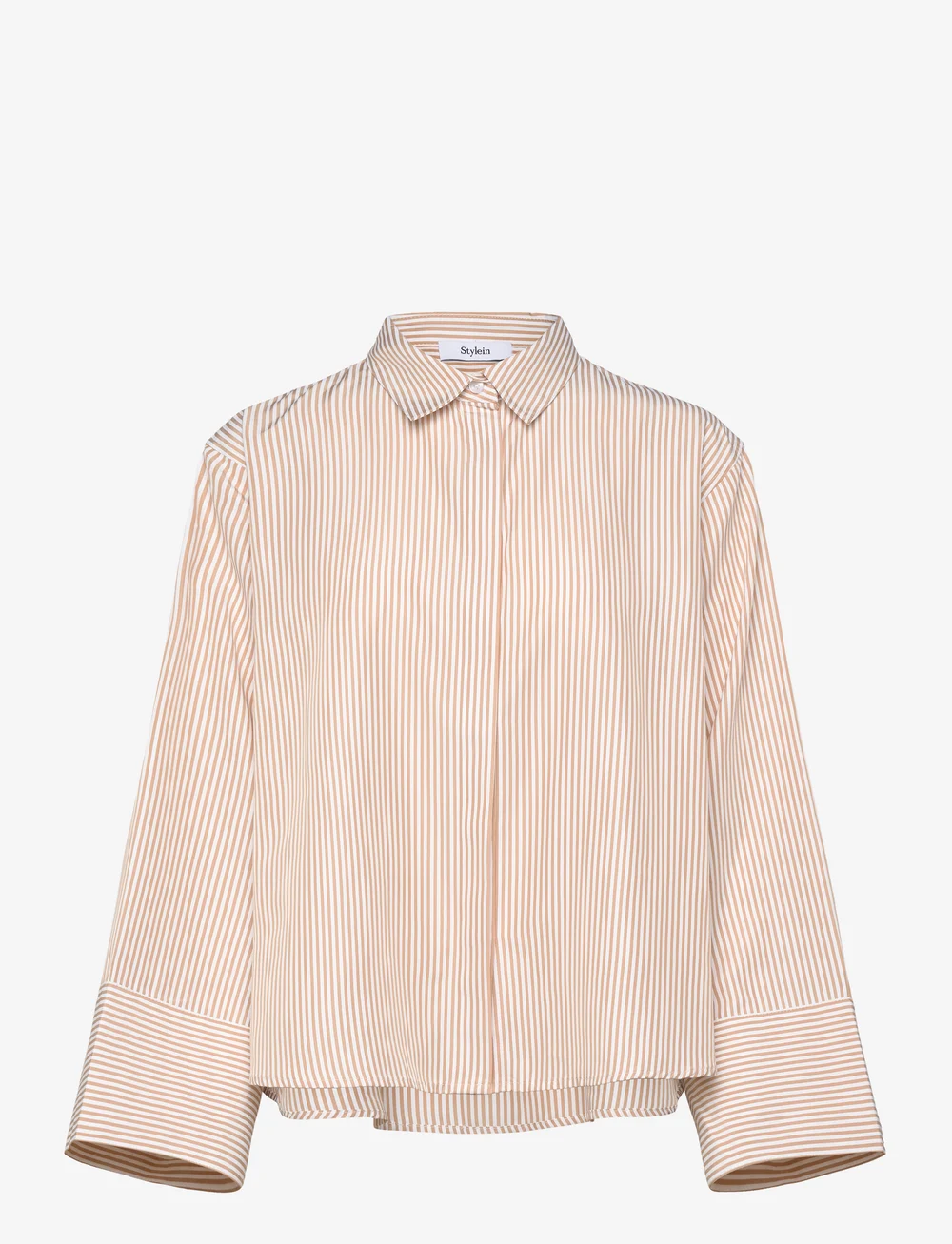 Stylein - JOVANNA SHIRT - langärmlige hemden - gold / white stripe - 1