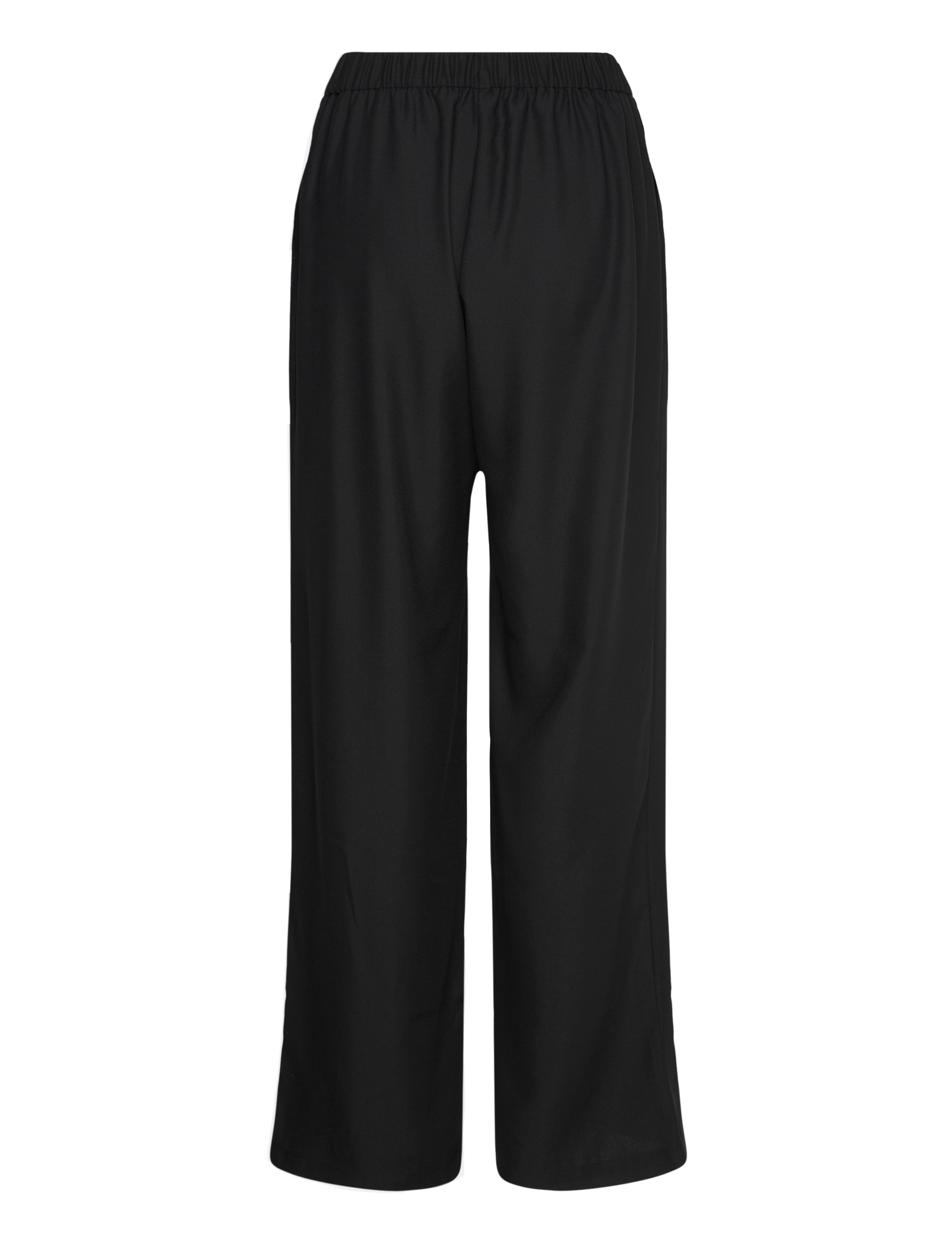 Stylein - MARIA LONG TROUSERS - hosen mit weitem bein - black - 2