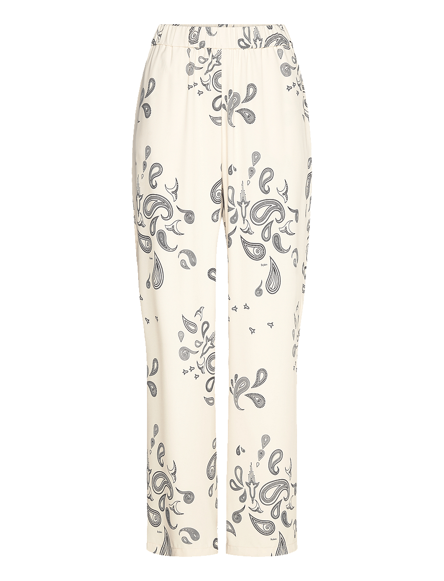 Stylein - MARIA LONG TROUSERS - hosen mit weitem bein - paisley - 1