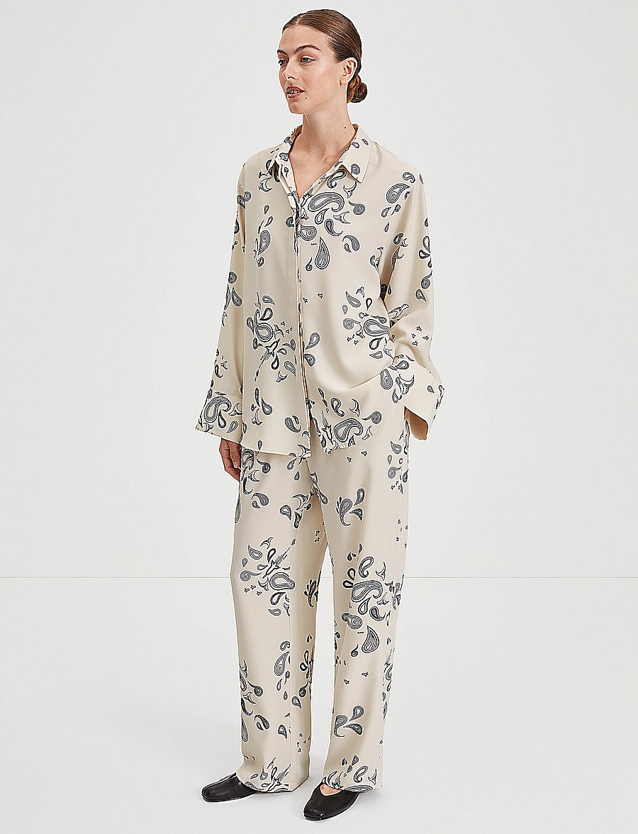 Stylein - MARIA LONG TROUSERS - hosen mit weitem bein - paisley - 3