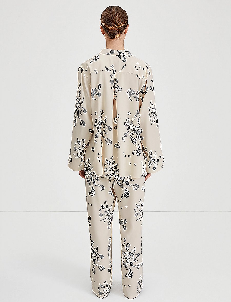 Stylein - MARIA LONG TROUSERS - hosen mit weitem bein - paisley - 4