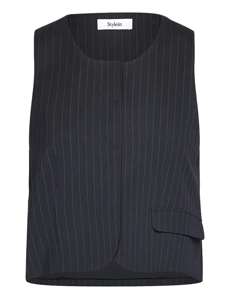 Stylein - BRIXEN VEST - westen - navy pinstripe - 1
