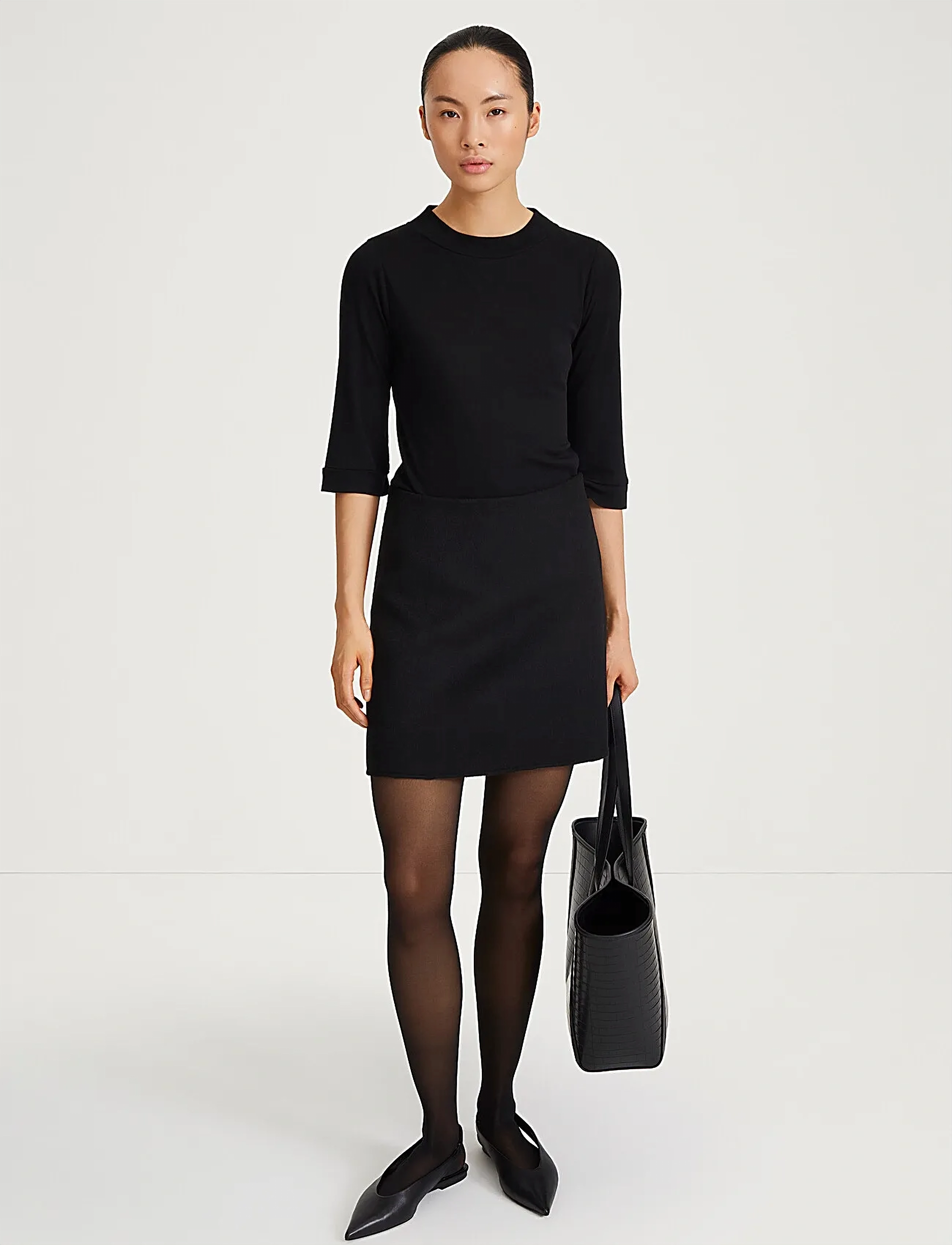 Stylein Tomo Skirt, L, Black, Designere > Korte Nederdele, Dame