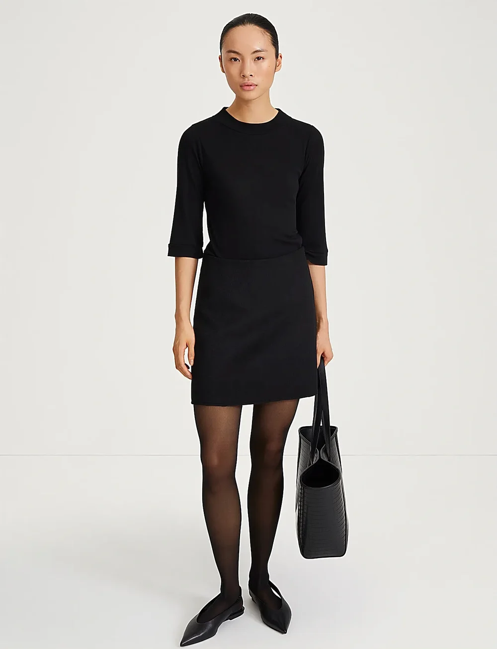 Stylein - TOMO SKIRT - kurze röcke - black - 0