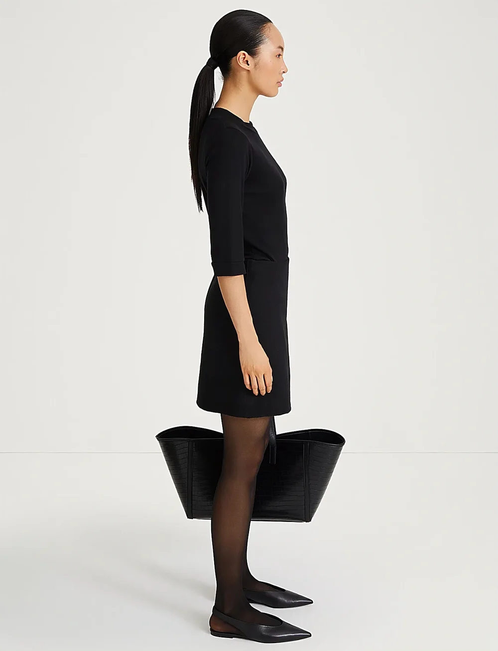 Stylein - TOMO SKIRT - kurze röcke - black - 3