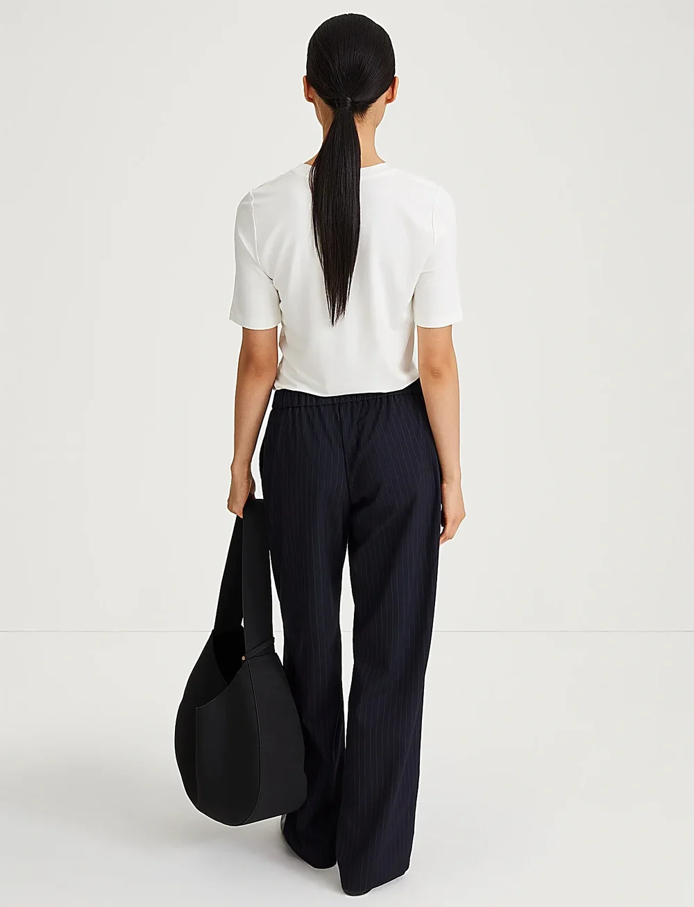 Stylein - BELICIA TROUSERS - formell - navy pinstripe - 4