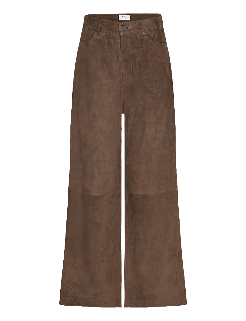 Stylein - VICTORY TROUSERS - hosen mit weitem bein - brown - 1