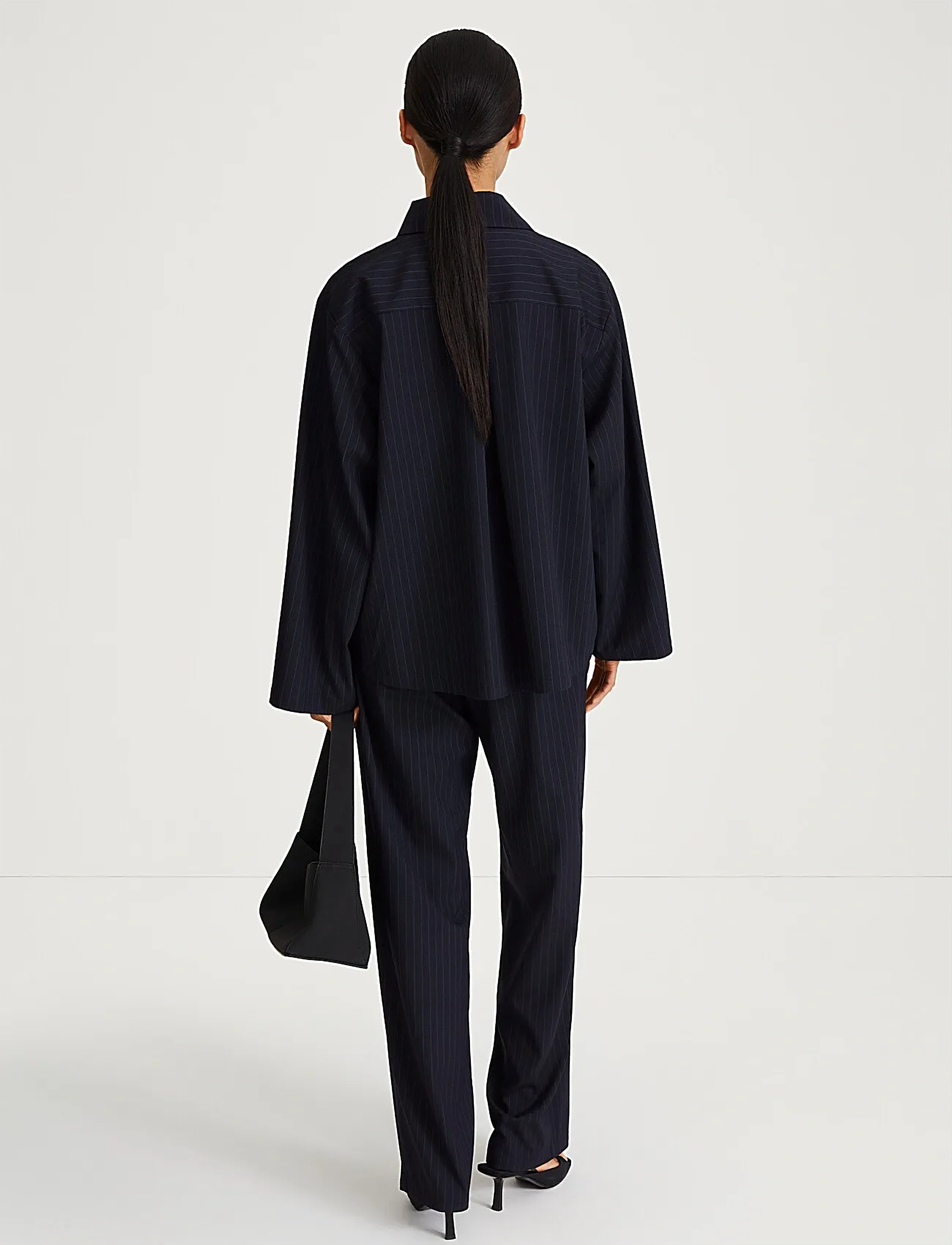 Stylein - BRENLY SHIRT - navy pinstripe - 4