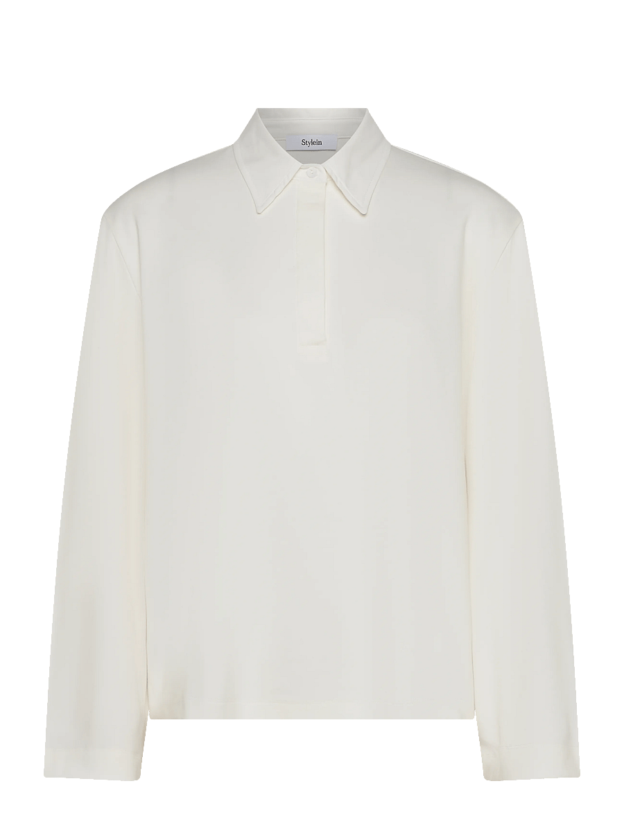 Stylein - JANELLE TOP - langärmlige tops - cream - 1