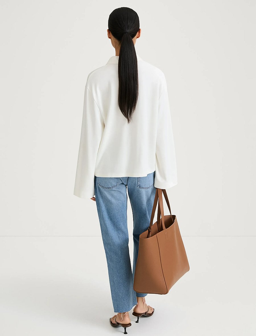 Stylein - JANELLE TOP - langärmlige tops - cream - 4