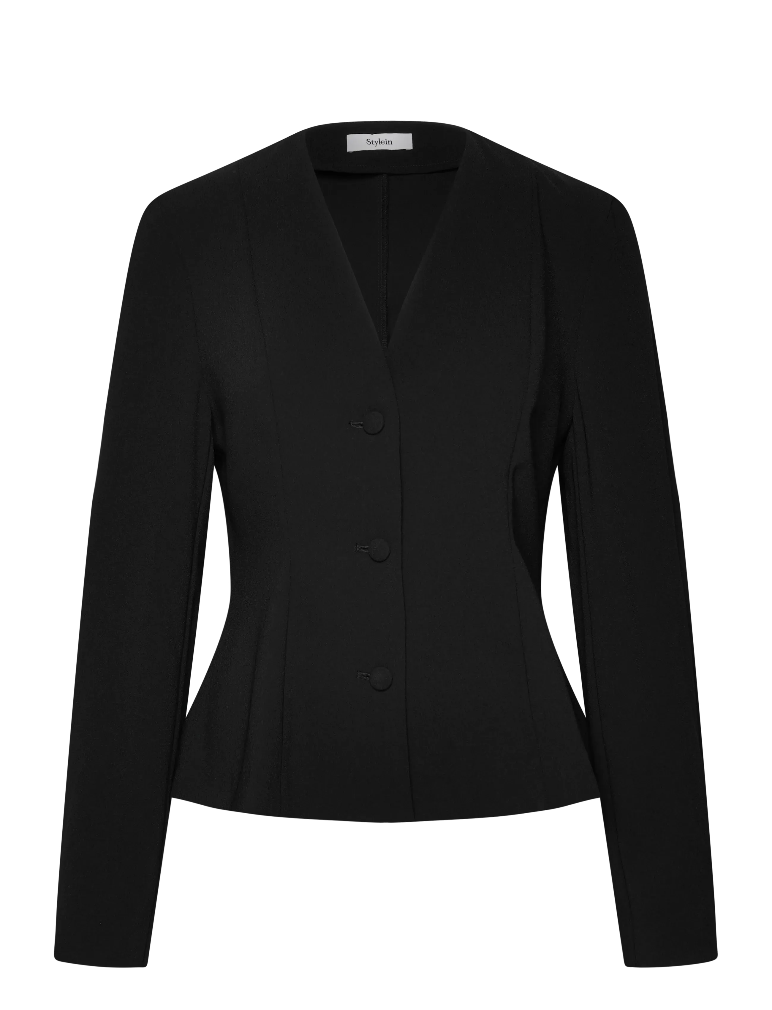 Stylein BRIAR BLOUSE CREPE - Blazer - BLACK / black