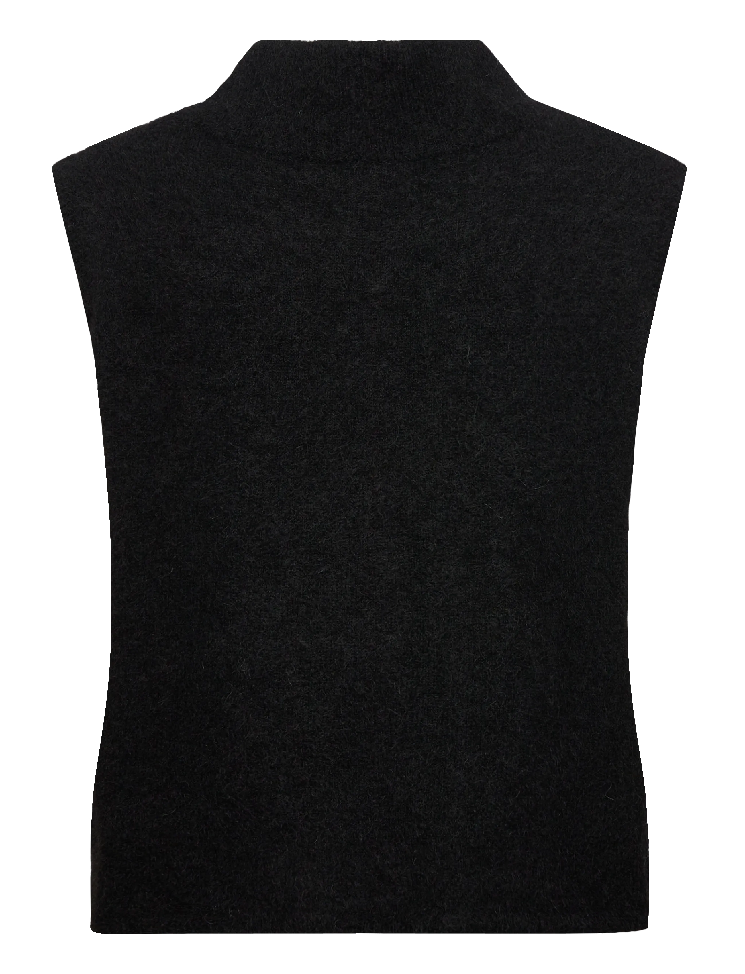 Stylein - NELLIE TOP - gestrickte westen - black - 2