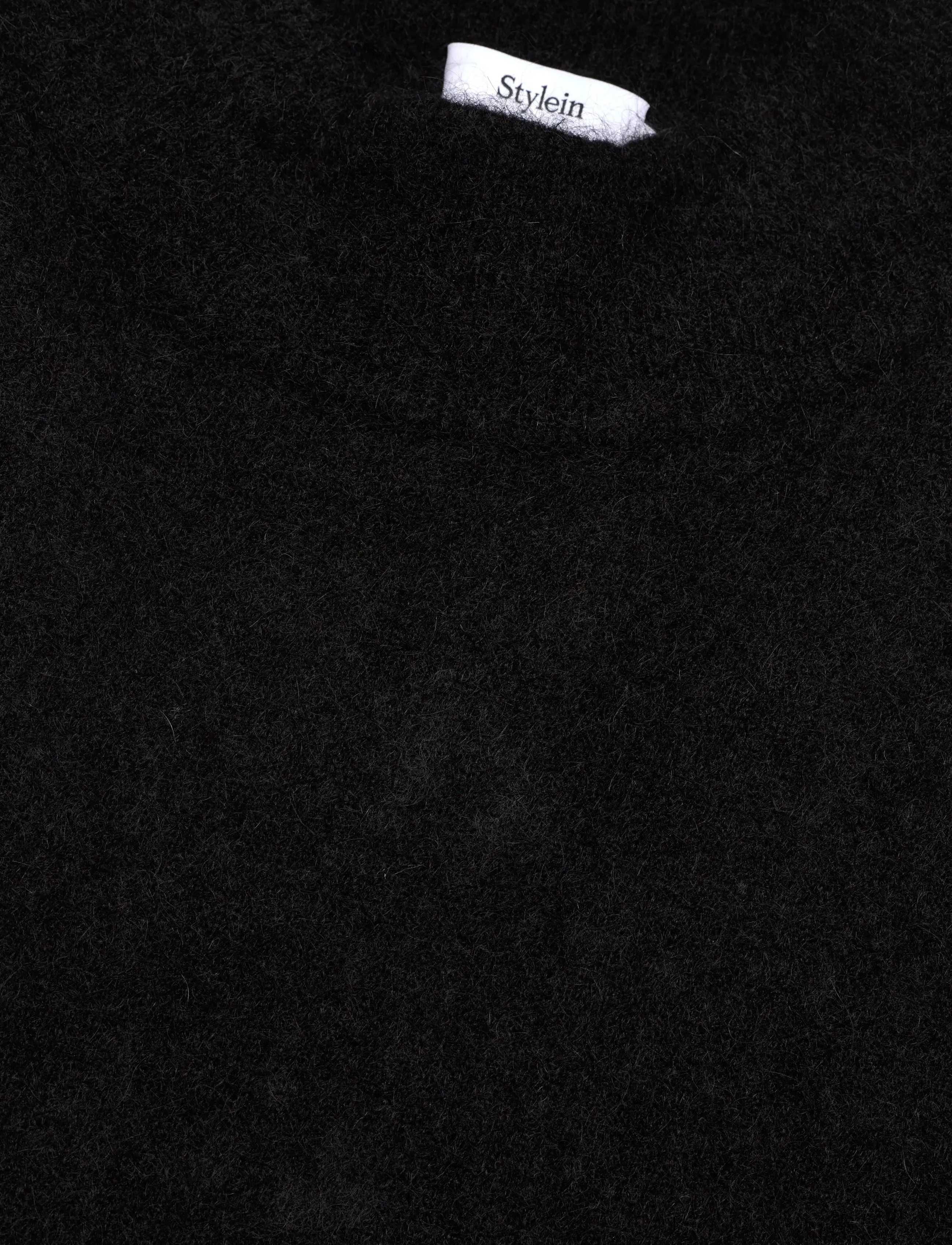 Stylein - NELLIE TOP - gestrickte westen - black - 5