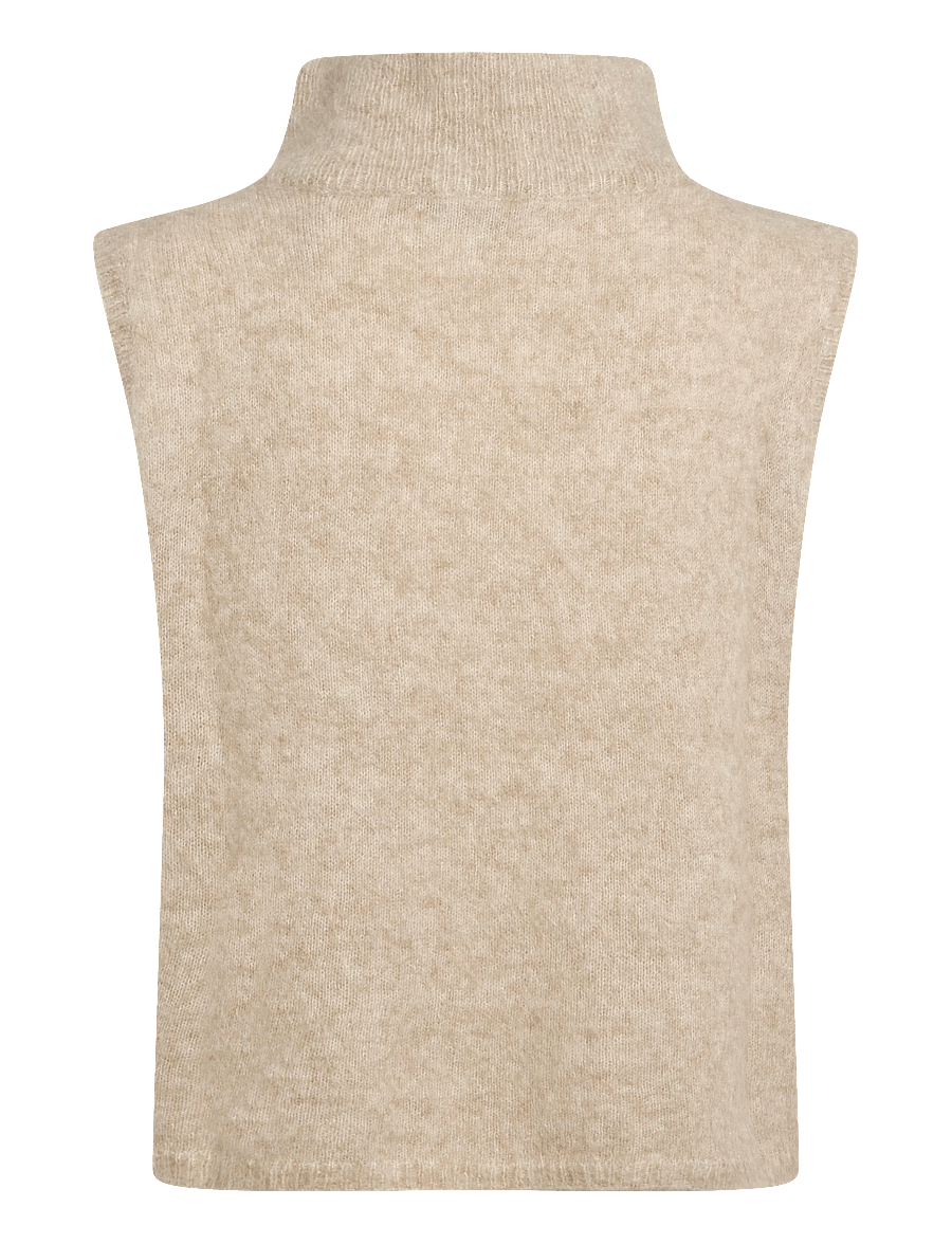 Stylein - NELLIE TOP - kootud vestid - oyster - 2