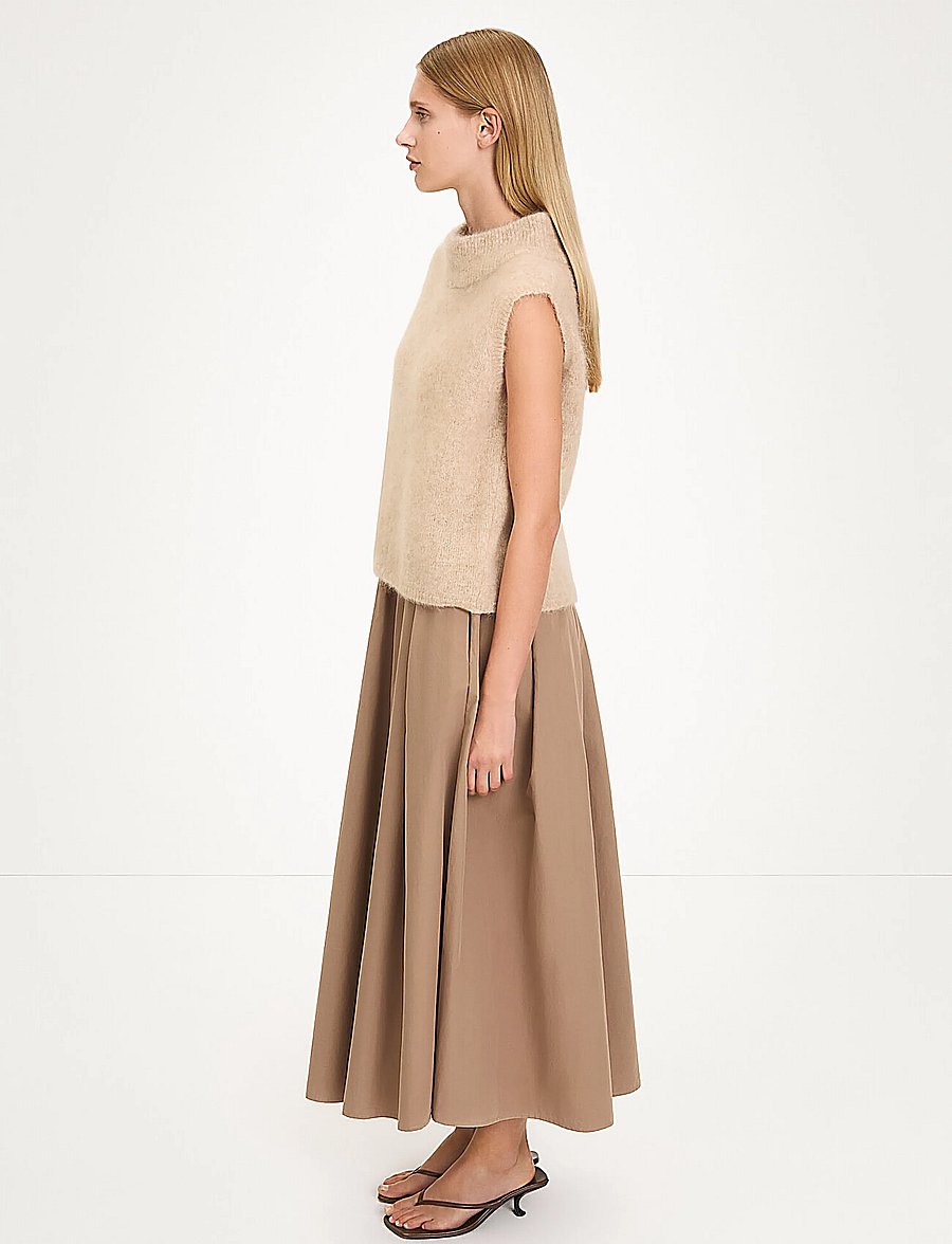 Stylein - NELLIE TOP - kootud vestid - oyster - 3