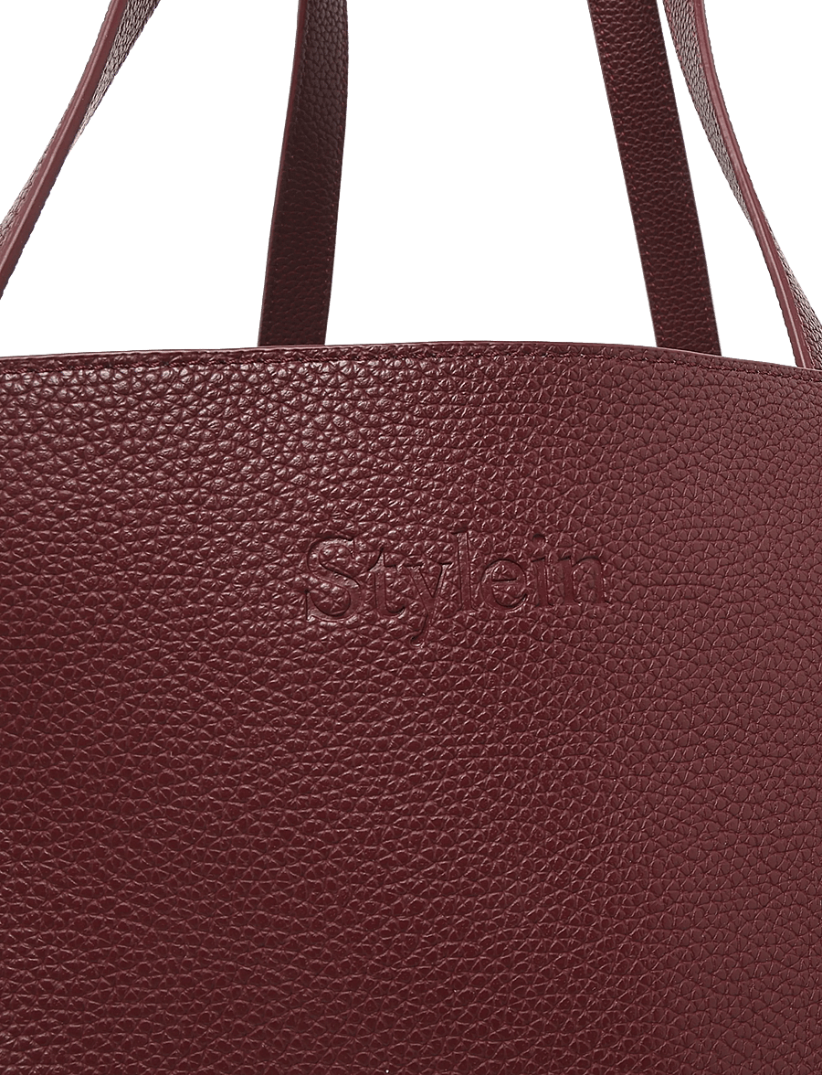 Stylein - YACHT BAG - tote bags - burgundy - 2