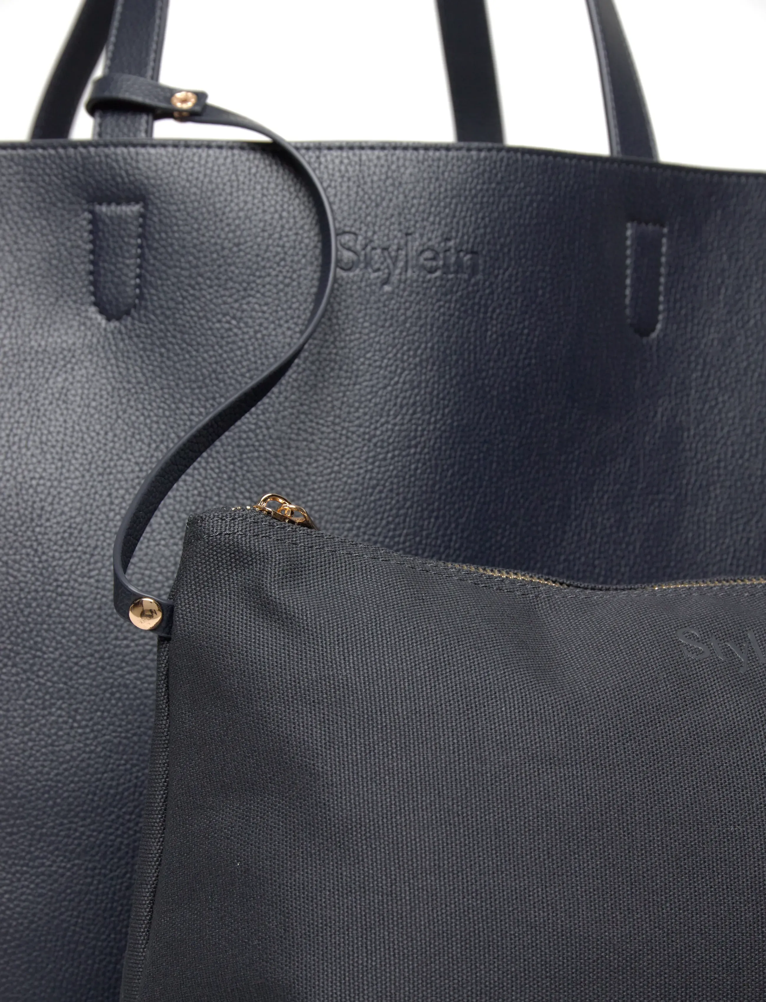Stylein - YACHT BAG GRAIN - tote töskur - midnight - 4